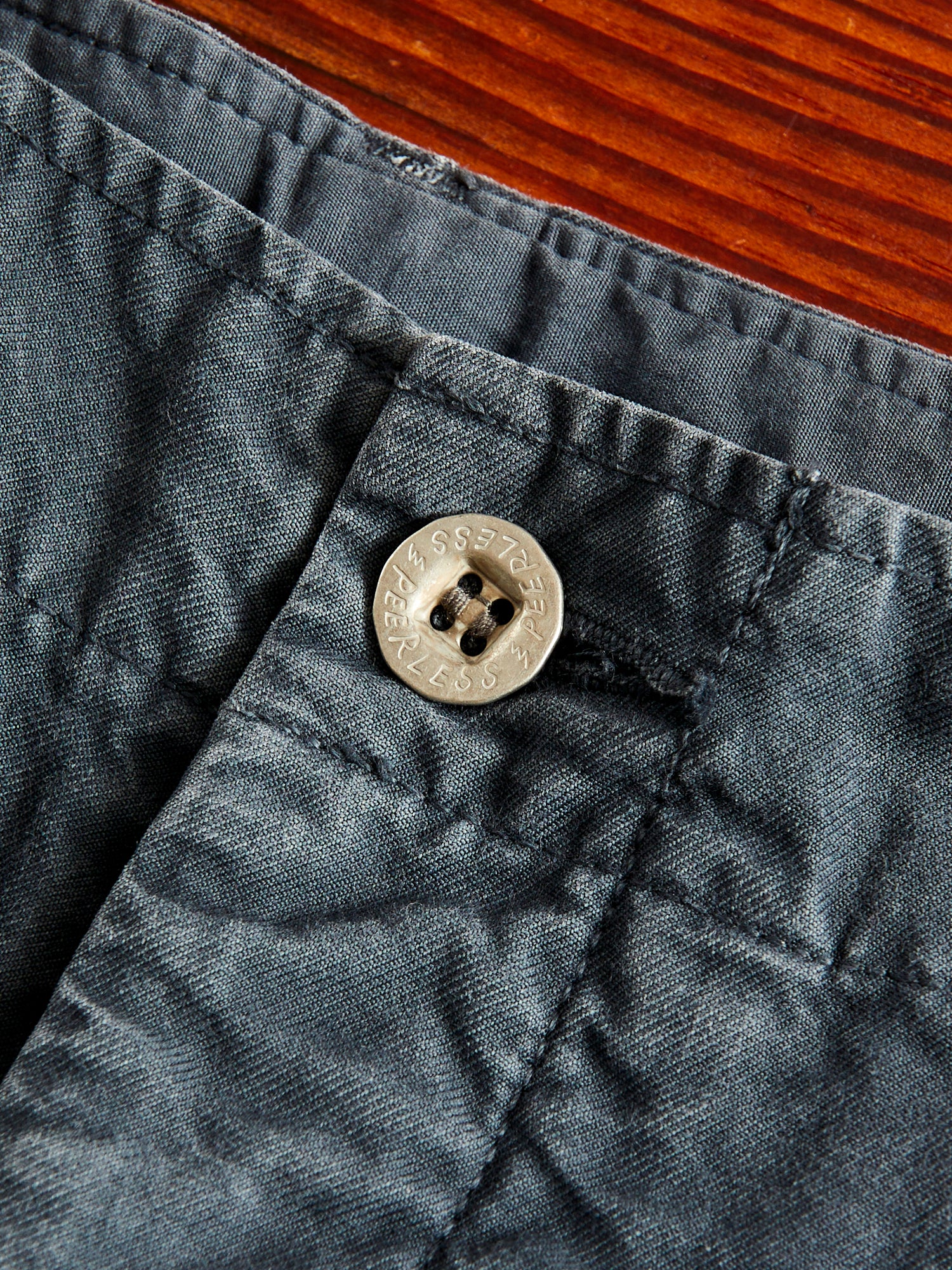 Damaged Field Chino Pants in Navy - Image 5