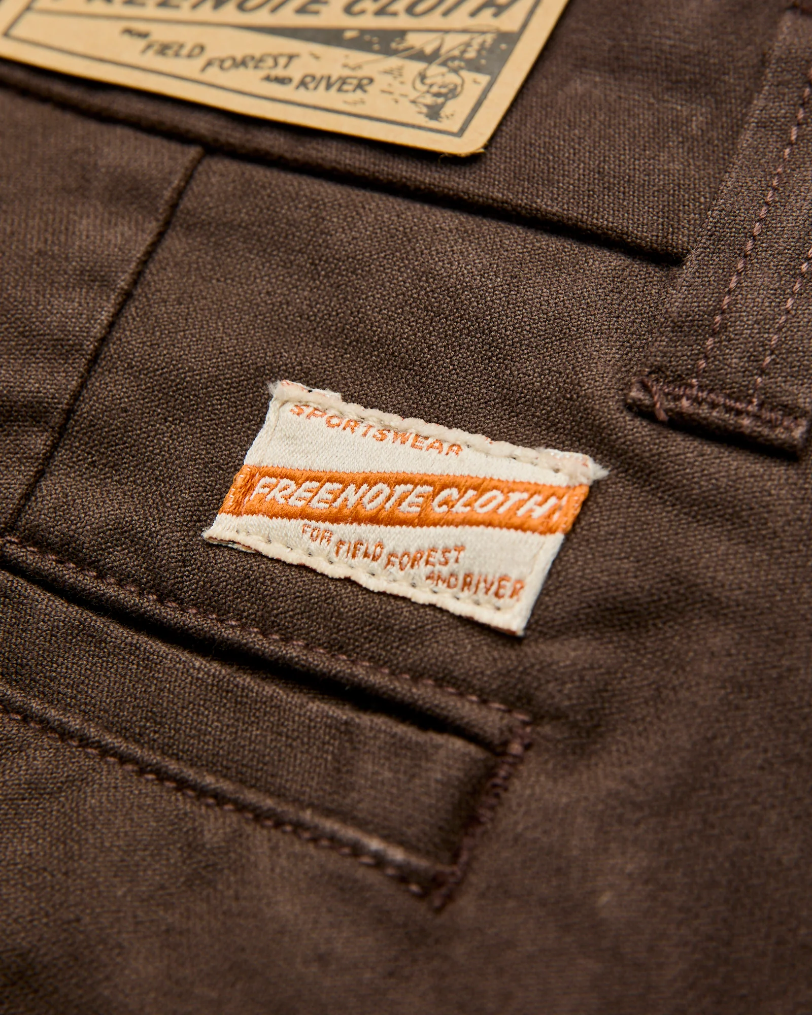 Deck Pant in Bark - Image 4