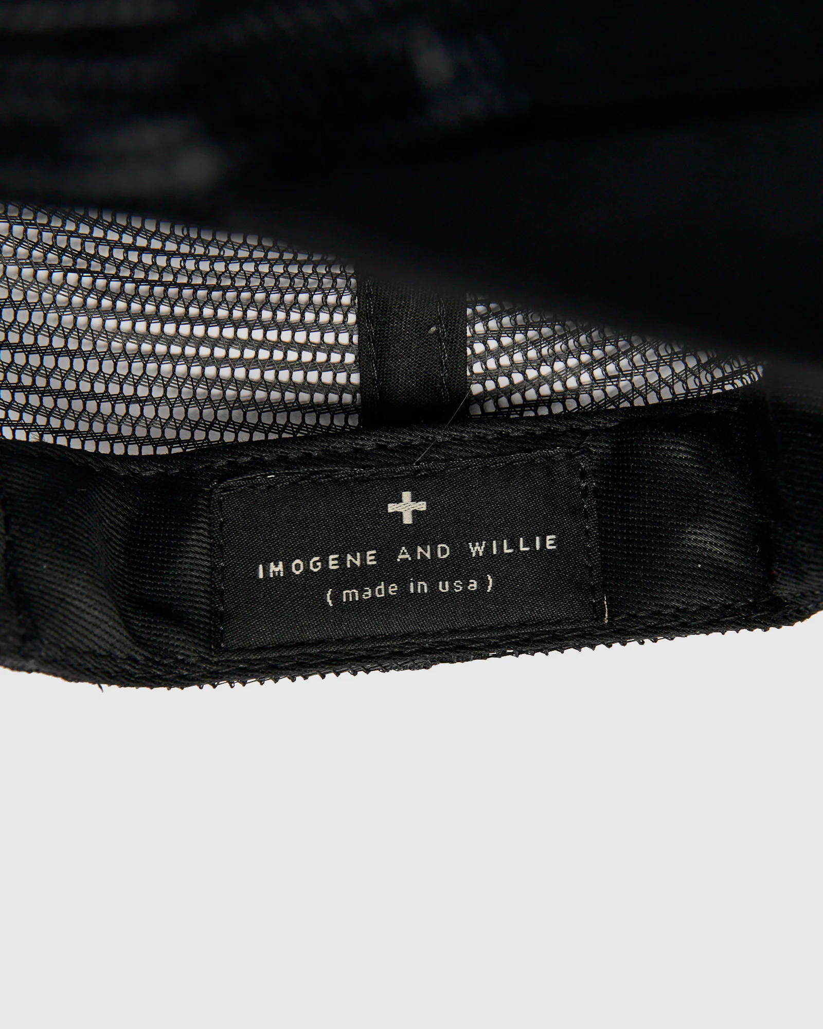 "Denim, Etc." Trucker Cap in Black - Image 6
