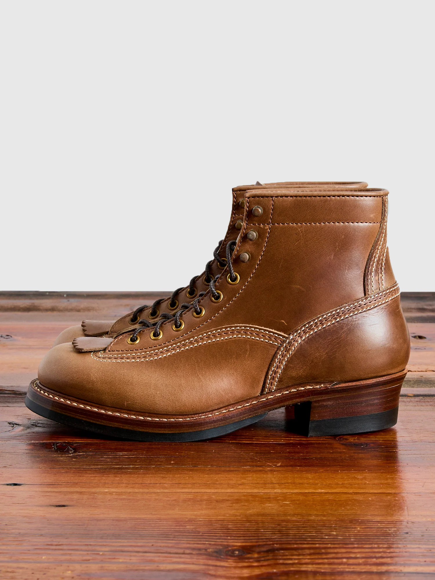 Donkey Puncher Boot in Horween Chromexcel Natural - Image 3