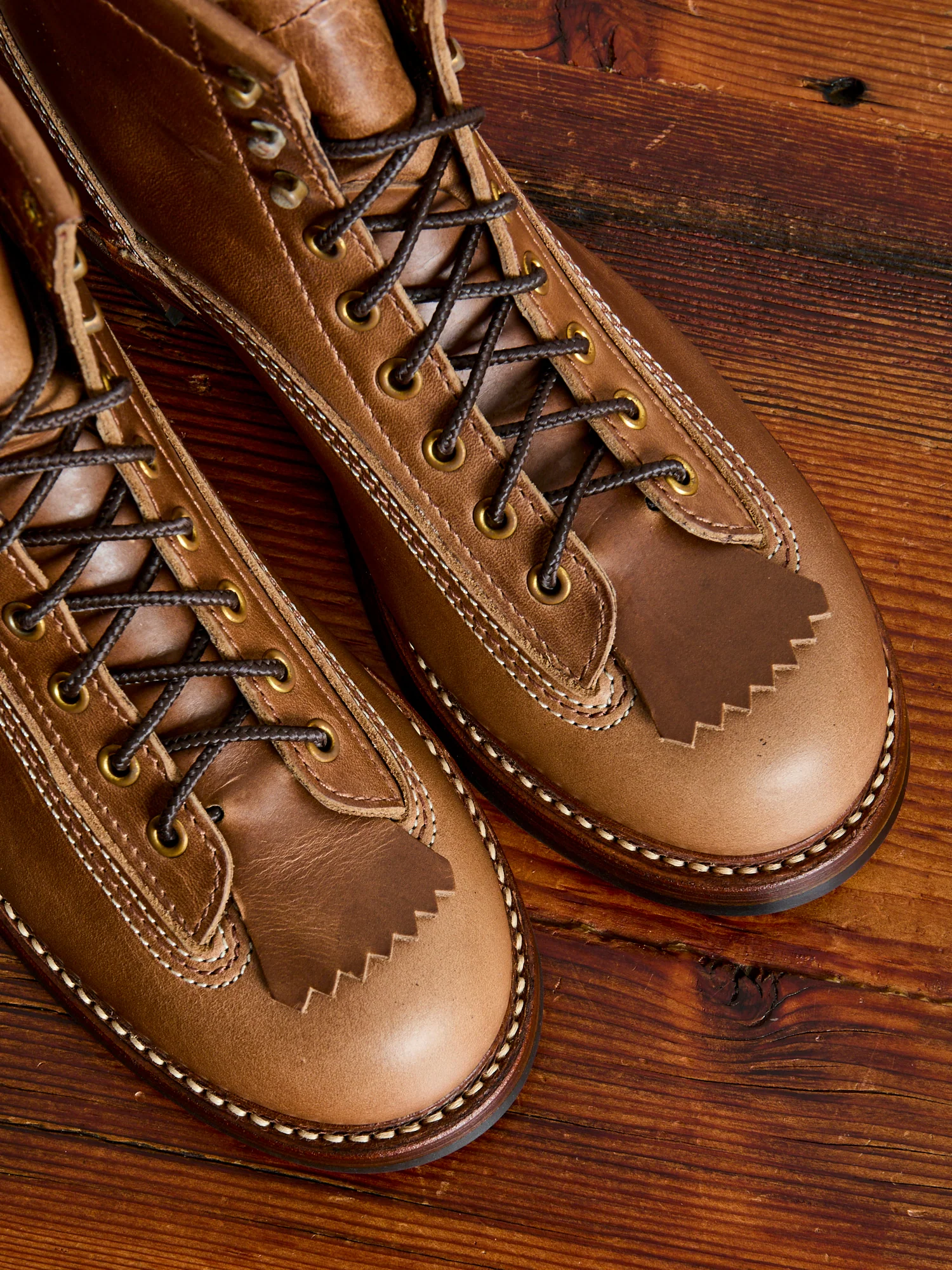Donkey Puncher Boot in Horween Chromexcel Natural - Image 5
