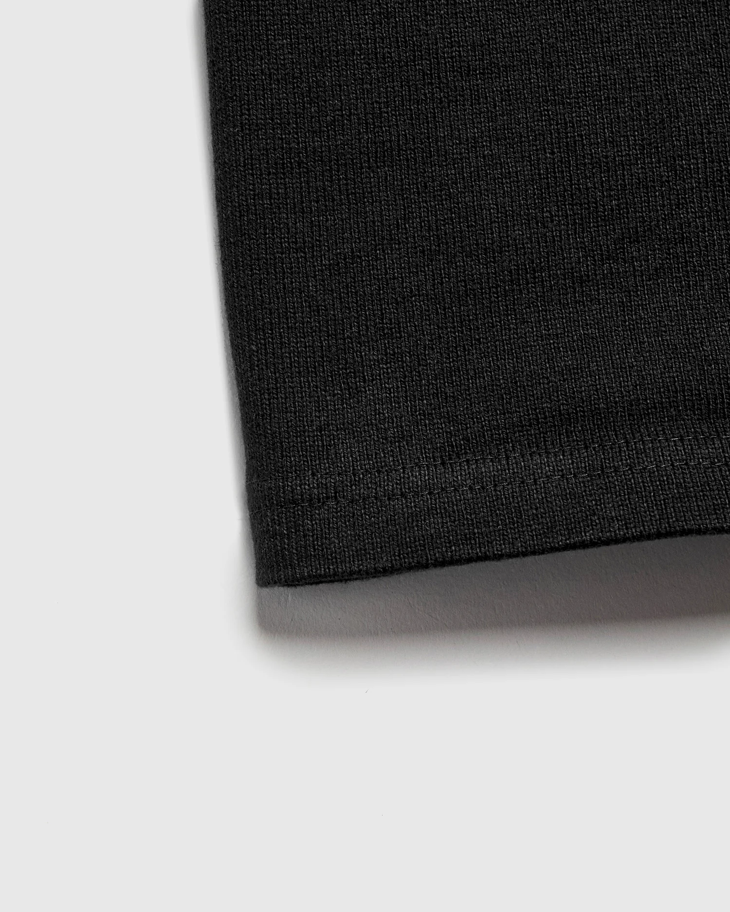 Double Heavyweight 12.1oz T-Shirt in Black - Image 5