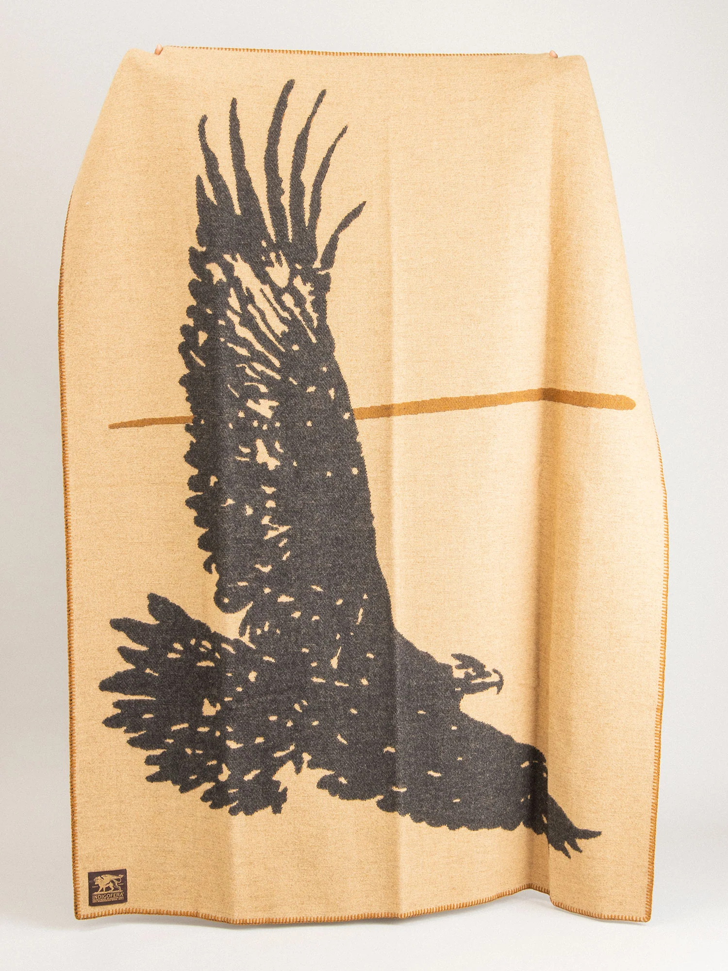 "Eagle" Norwegian Wool Blanket - Image 2