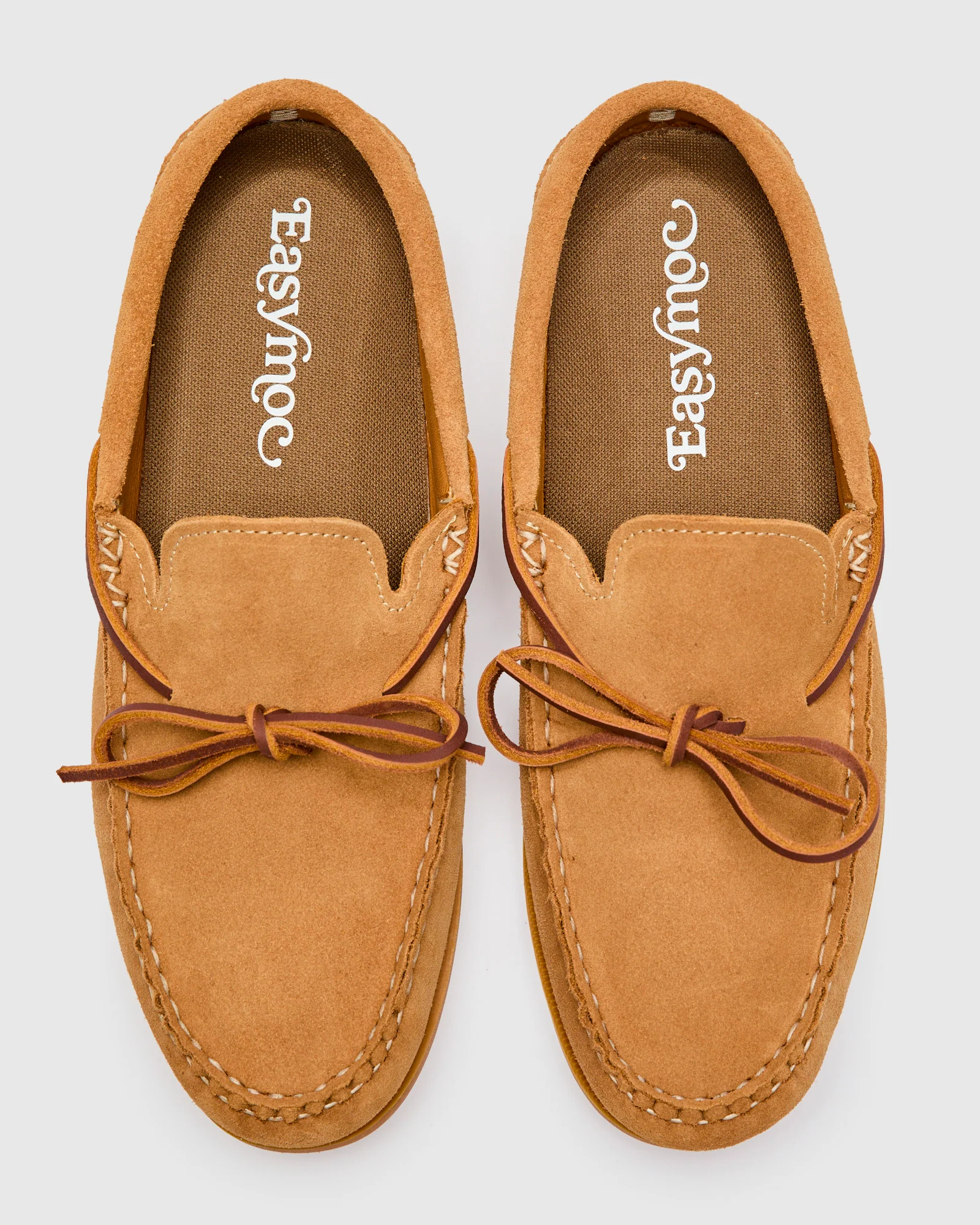 Easymoc Slip-On in Toast Suede - Image 6