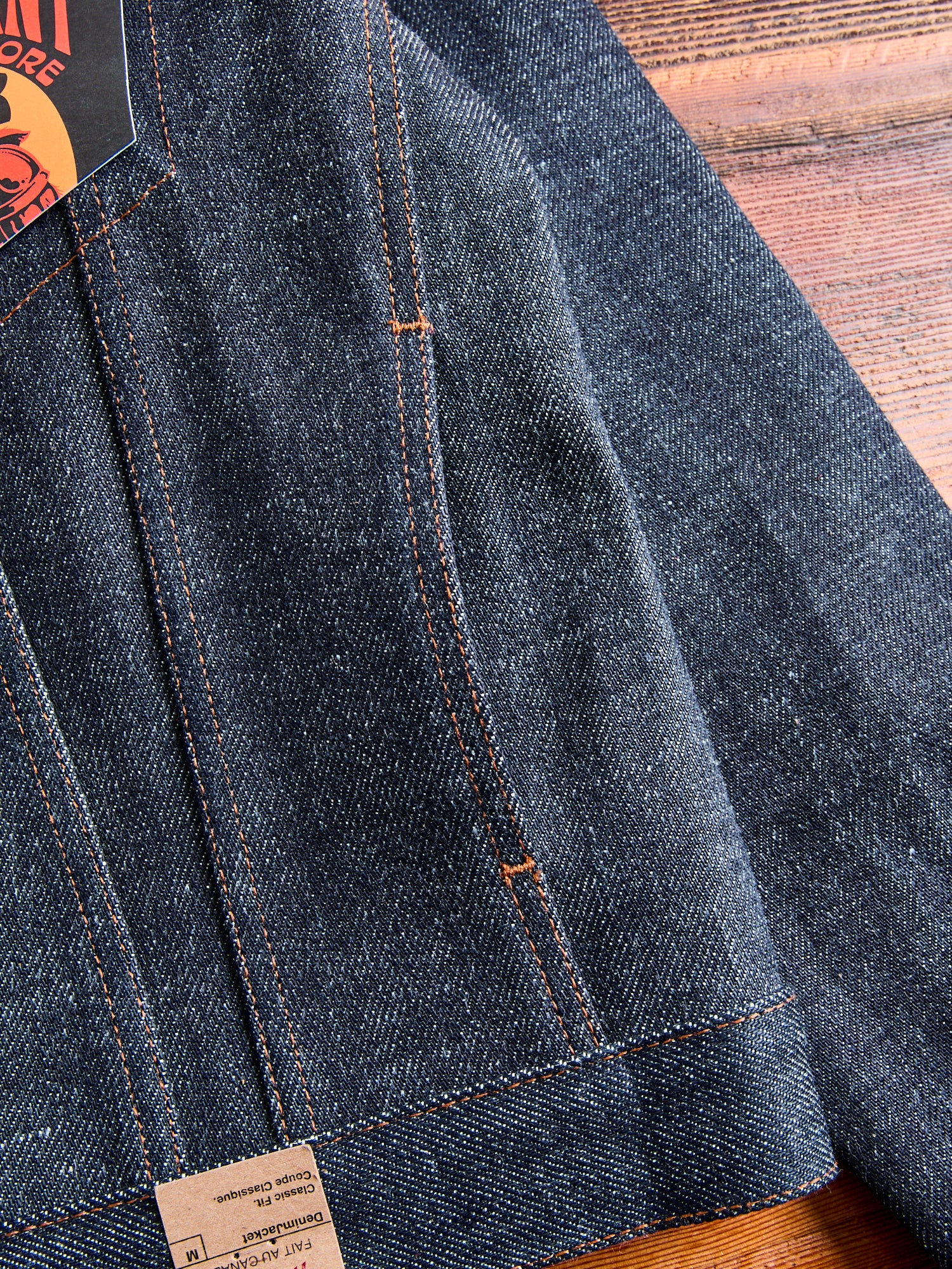"Elephant 13 - Red Core" 21oz Selvedge Denim Jacket - Image 10