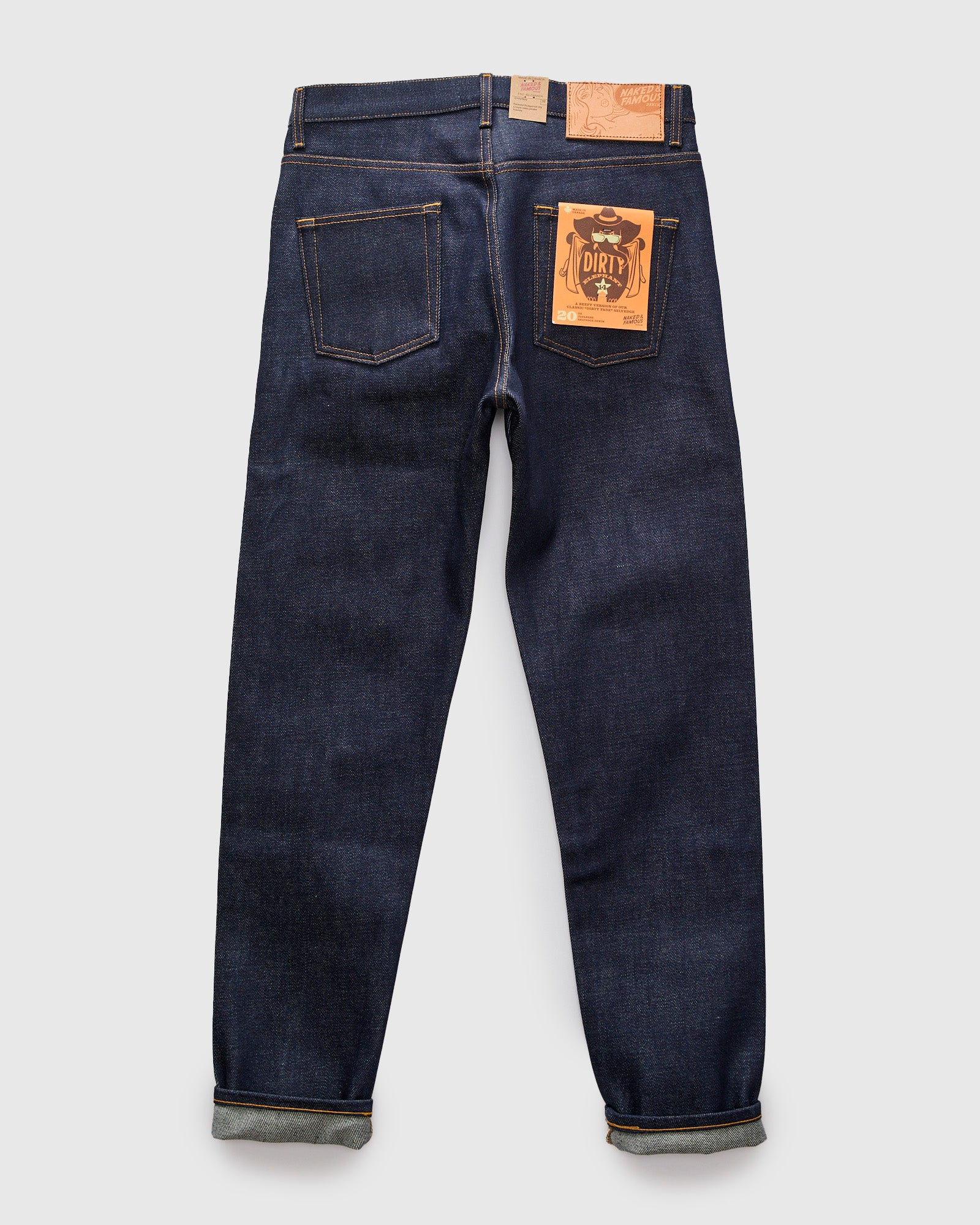 "Elephant 14 Dirty Elephant" 20oz Selvedge Denim - Easy Guy Fit - Image 3