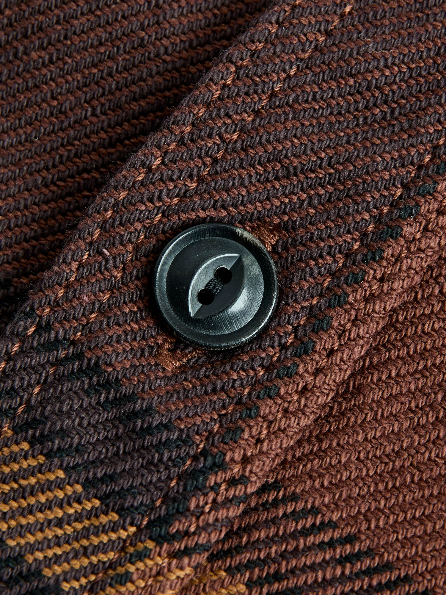 Extra Heavy Flannel Shirt in Orange - Image 5