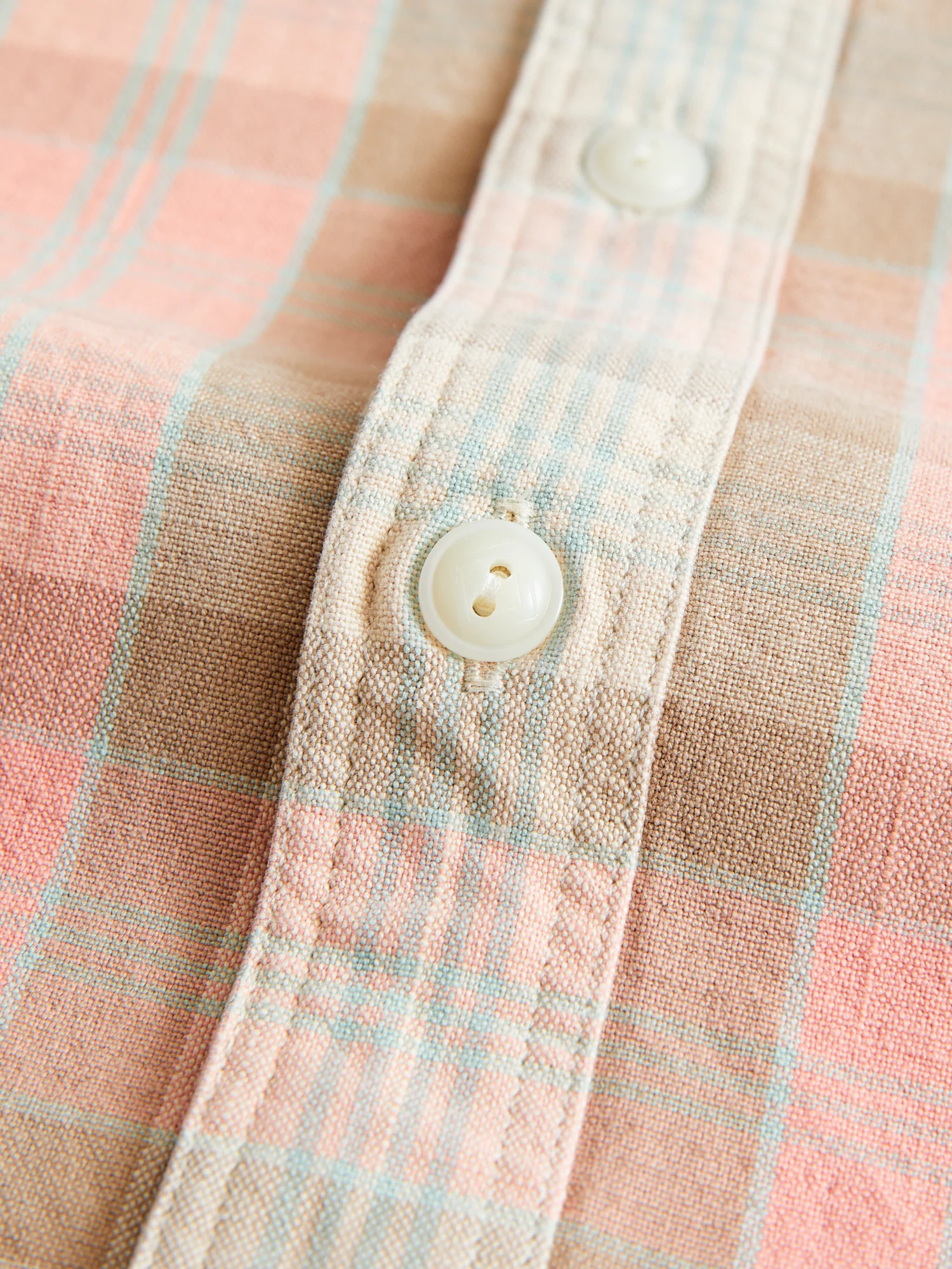 Farrell Plaid Workshirt in Pink Multi - Image 5