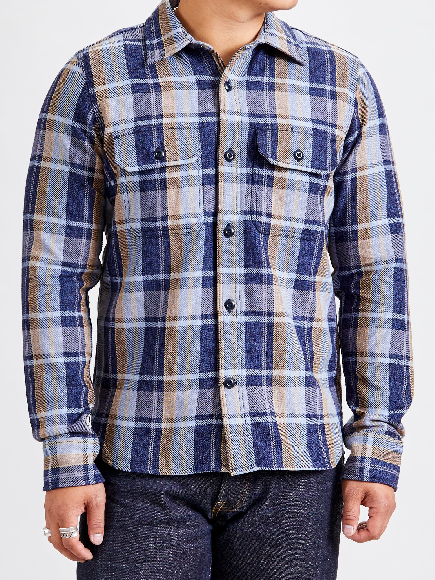 "Field Shirt" in Desert Sky Plaid - Image 2