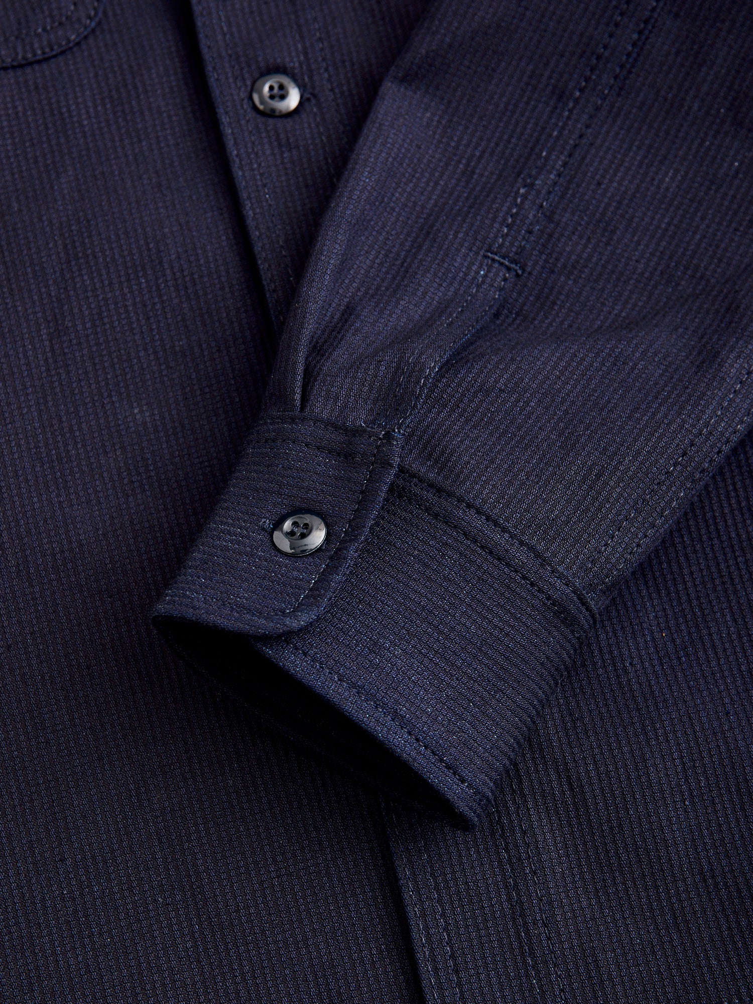"Field Shirt" in Indigo Whip Cord - Image 7