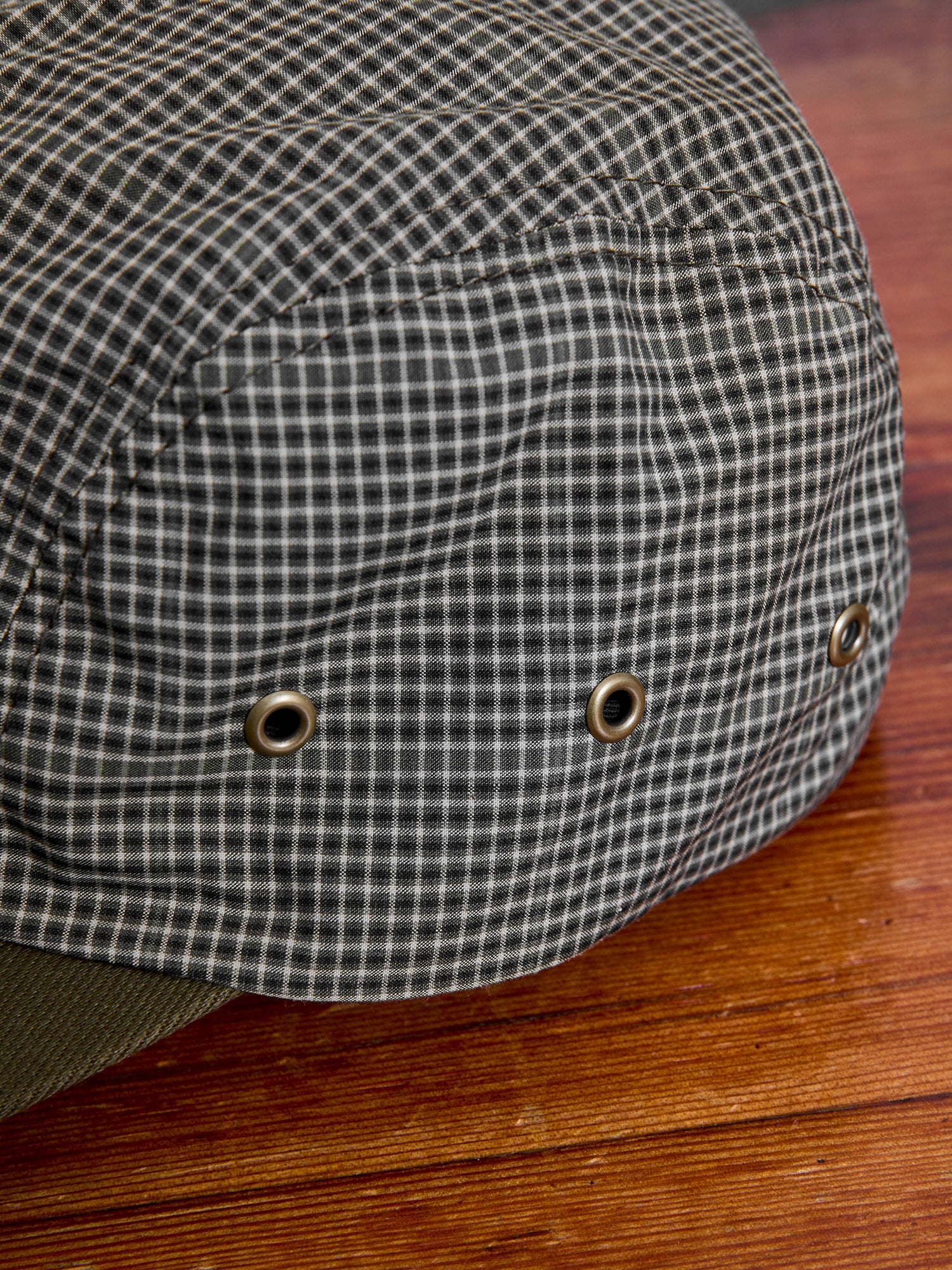 Fishing Cap in Olive Plaid - Image 5