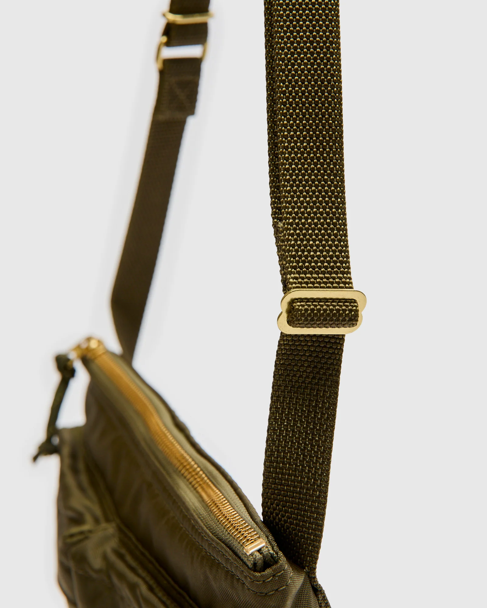 5458 "Force" Shoulder Bag in Olive Drab - Image 6