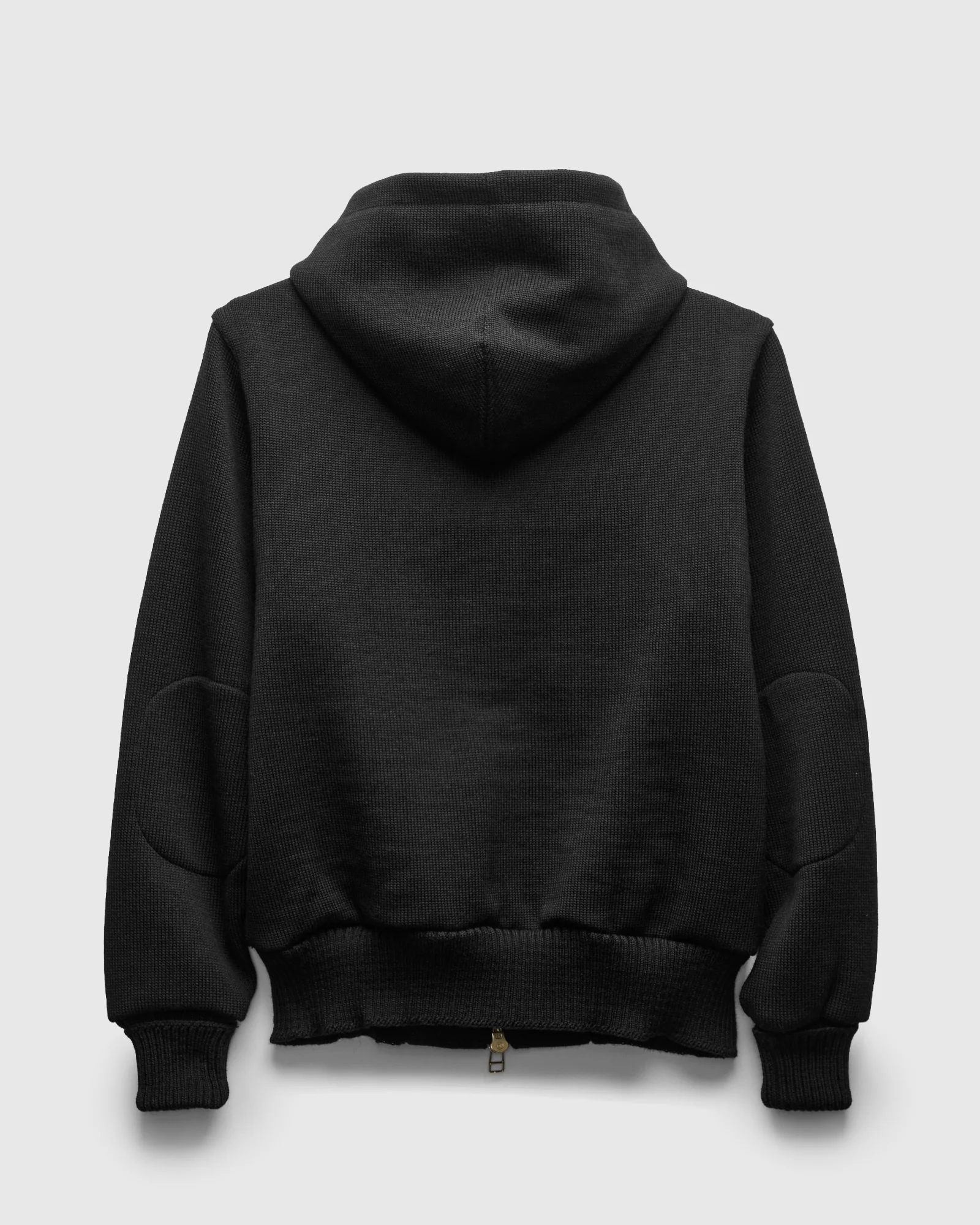 "Full Throttle" Moto Hoodie in Black - Image 2