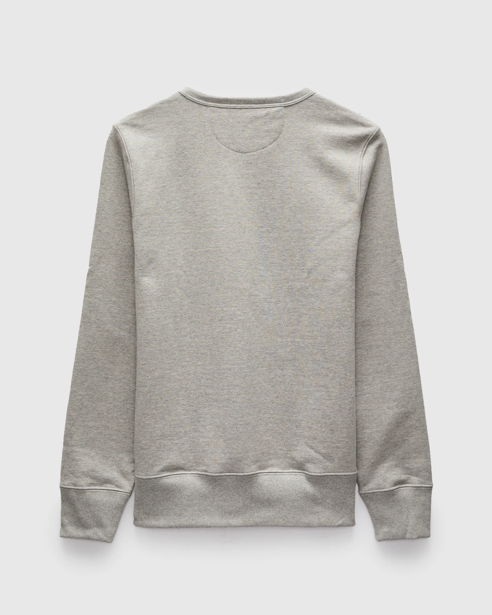 3S48 "Good Originals" Heavyweight Loopwheel Sweatshirt in Melange Grey - Image 2