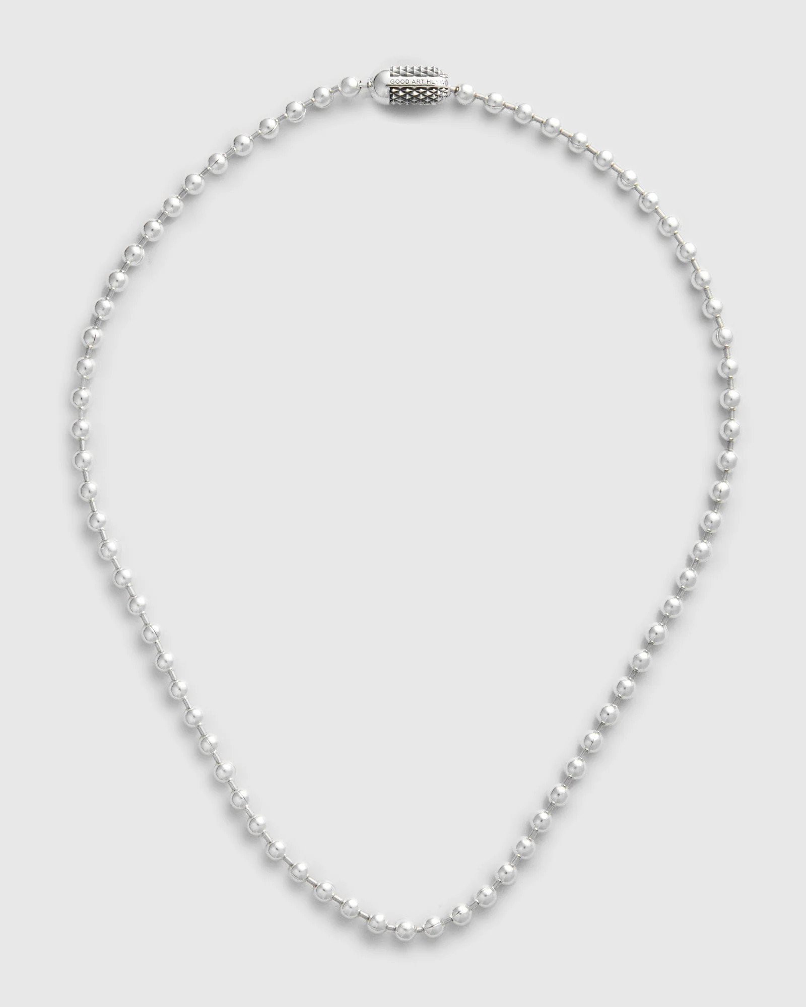 Goosebumps Poplock Necklace in Sterling Silver - Image 2