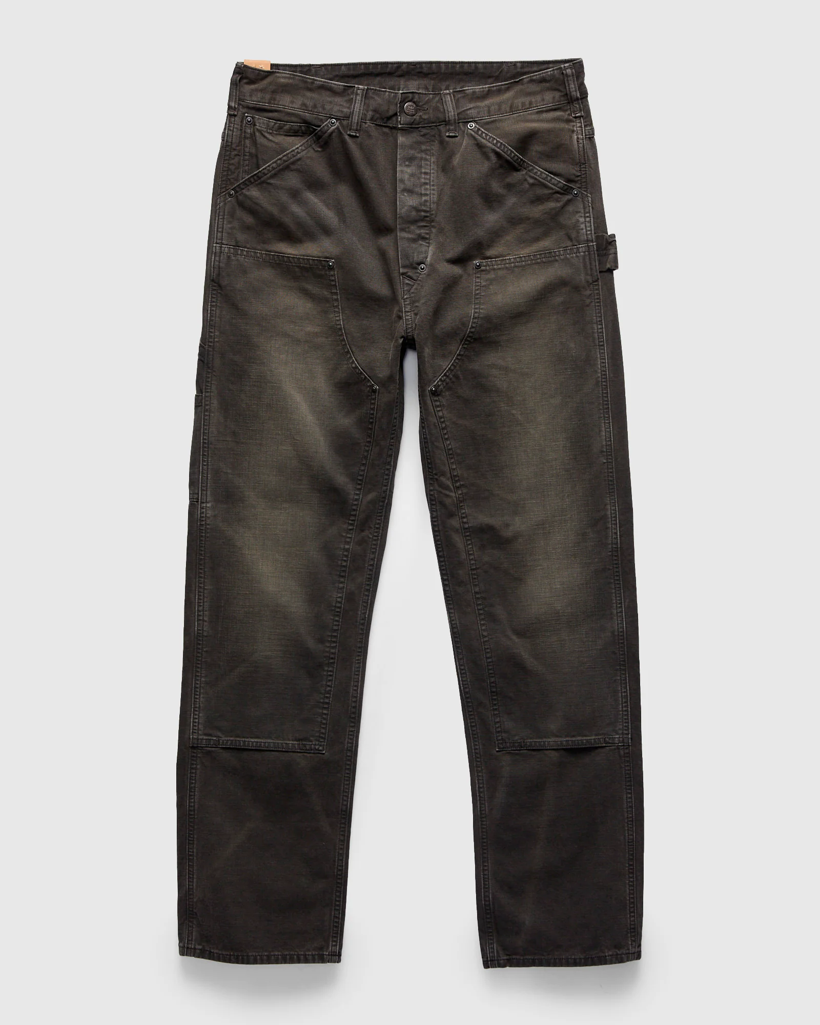 Hamilton Carpenter Pants in Distressed Black