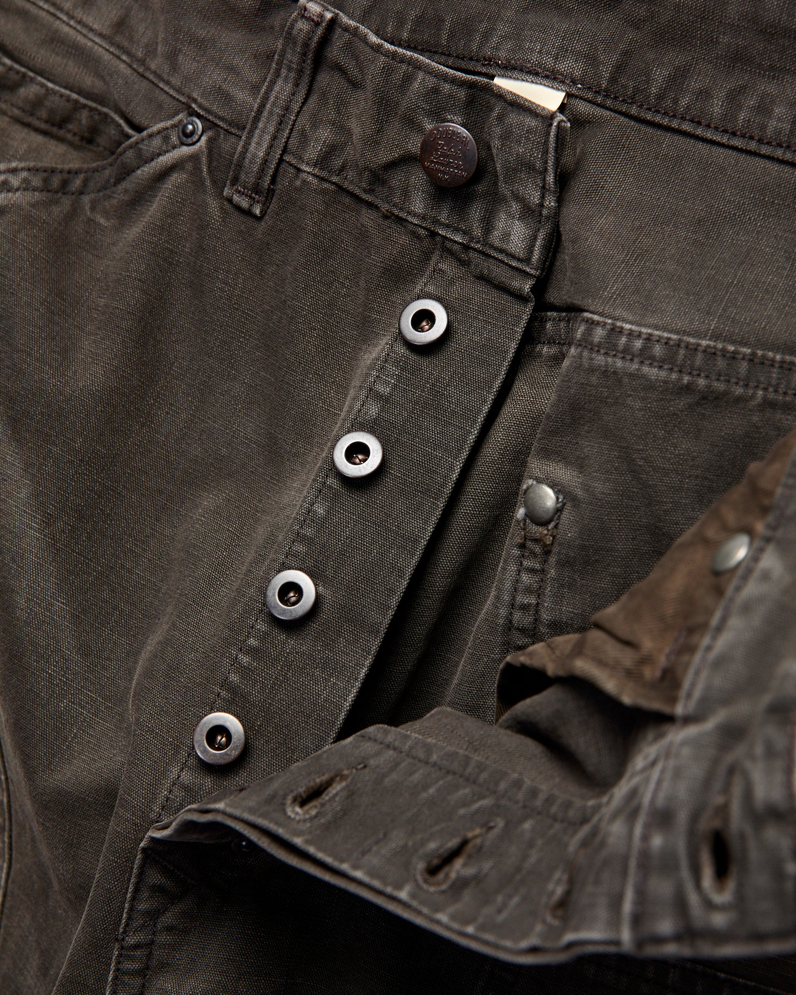 Hamilton Carpenter Pants in Distressed Black - Image 7