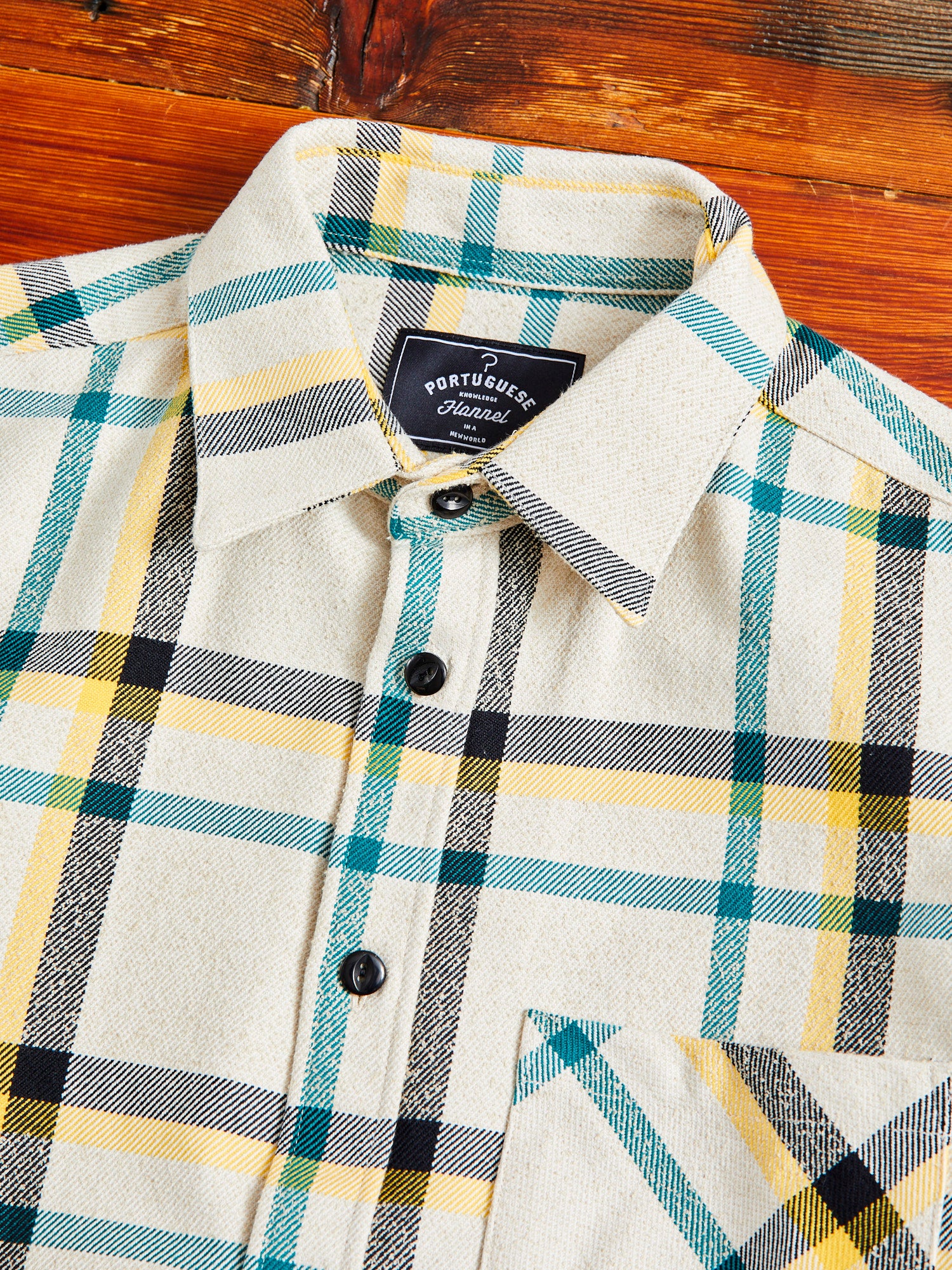 Hard Rude Button-Up Shirt in Natural - Image 3
