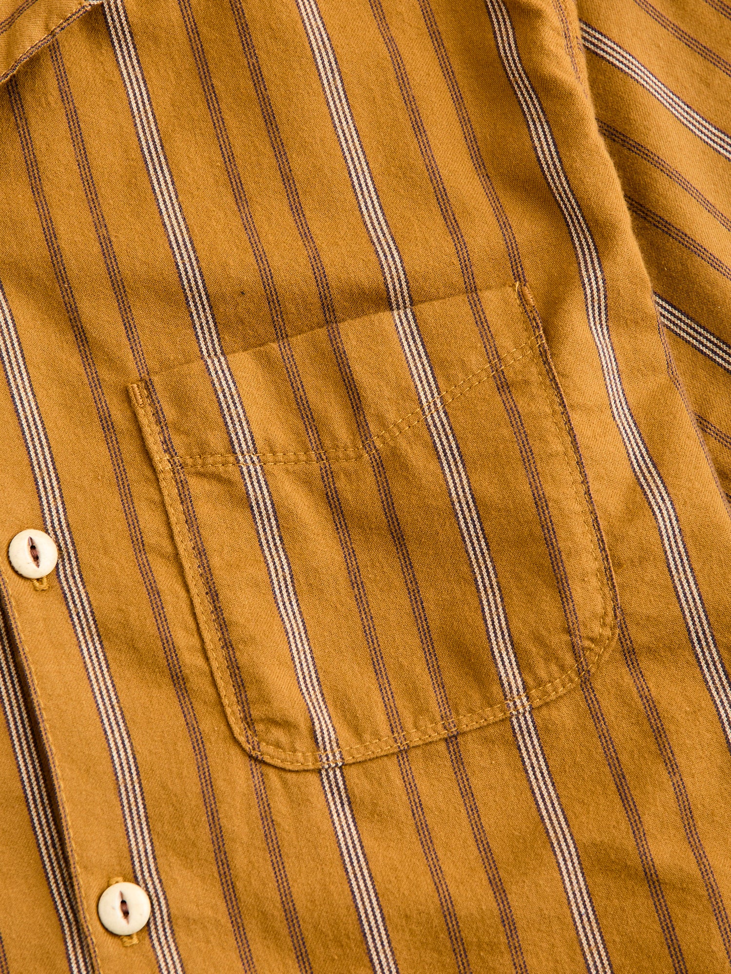 Hawaiian Button-Up Shirt in Lantern Stripe - Image 6