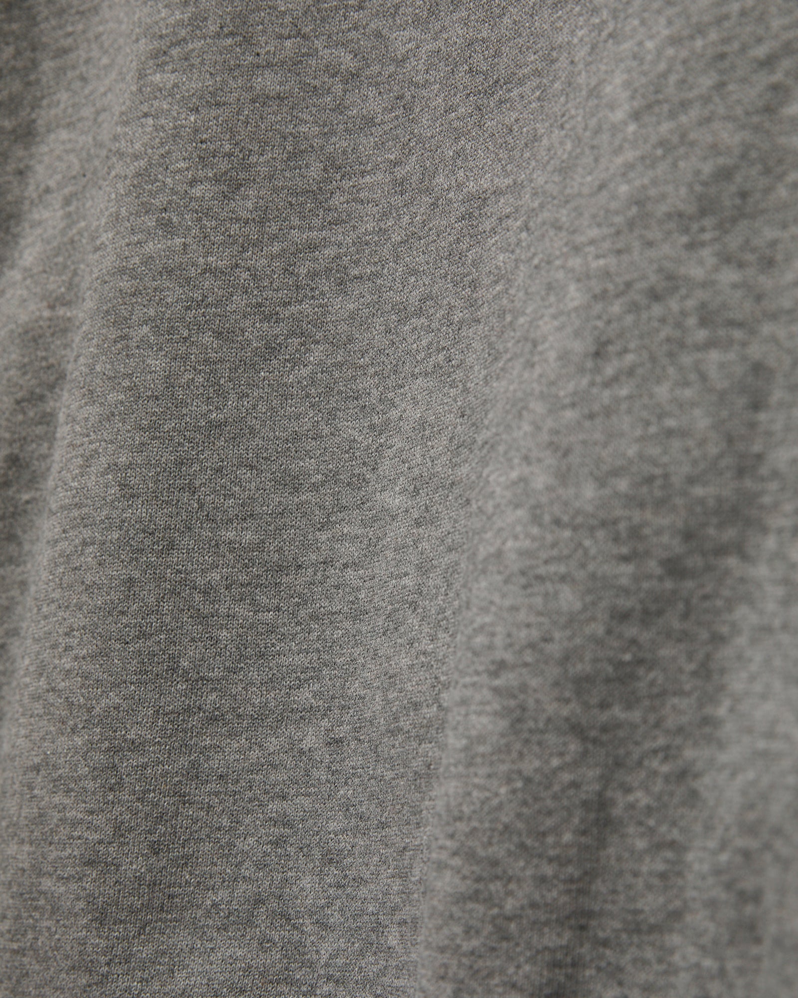 HDJKT02 "Good Basics" Organic Cotton Zip Hoodie in Grey Melange - Image 8