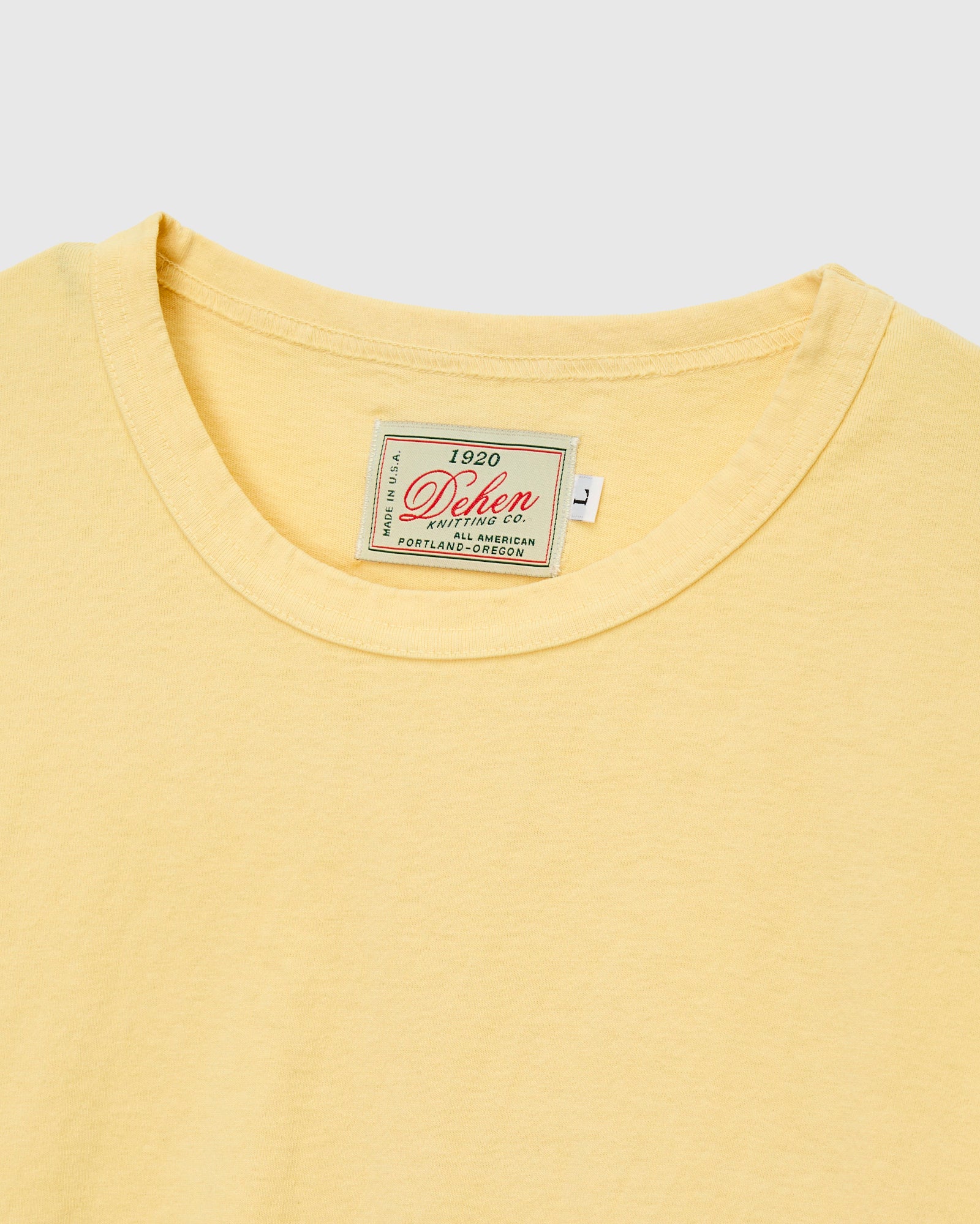 Heavy Duty Tee in Lemon - Image 3