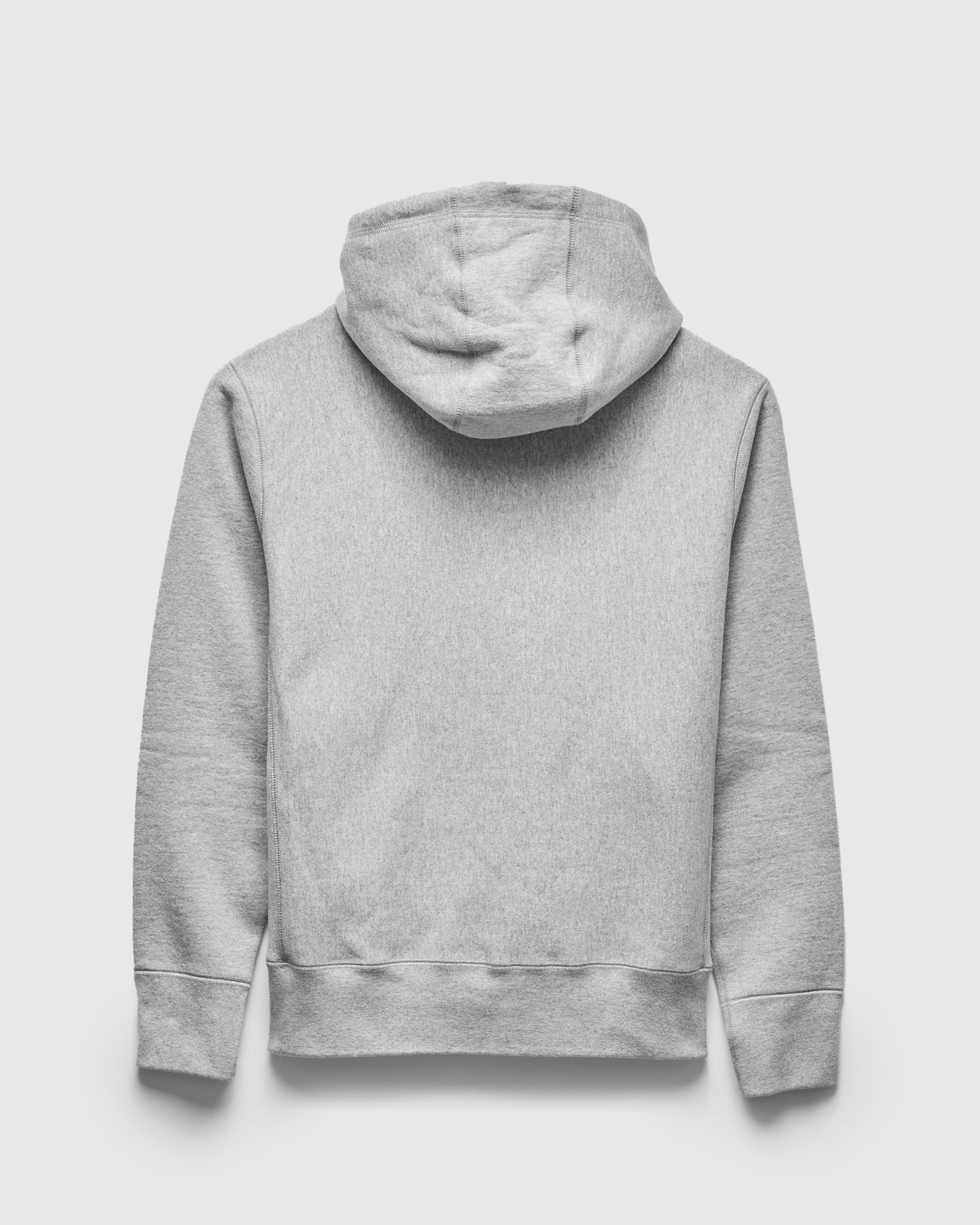 Heavyweight Pullover Hoodie in Heather Grey - Image 2
