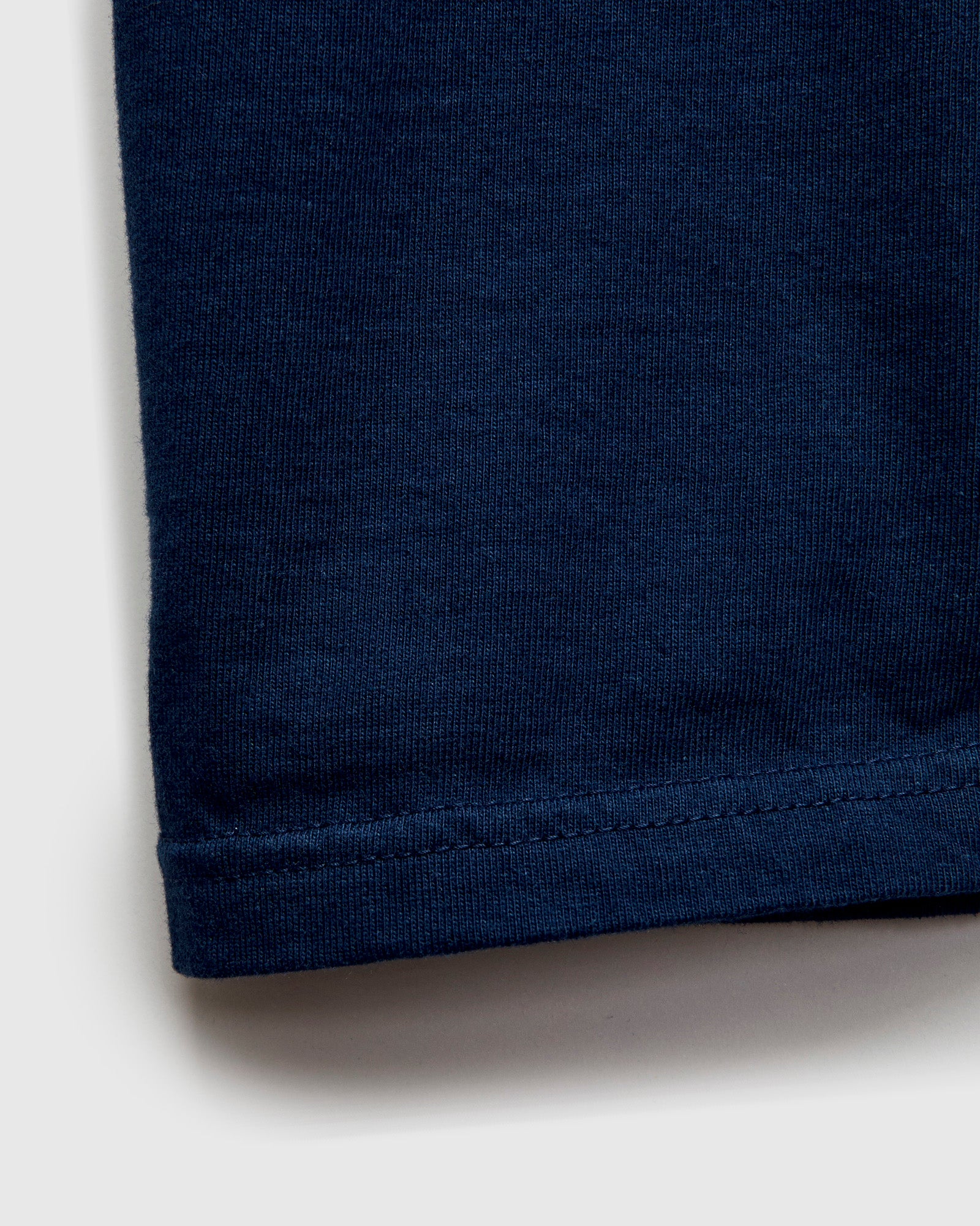 Heavyweight Solid T-Shirt in Navy - Image 5