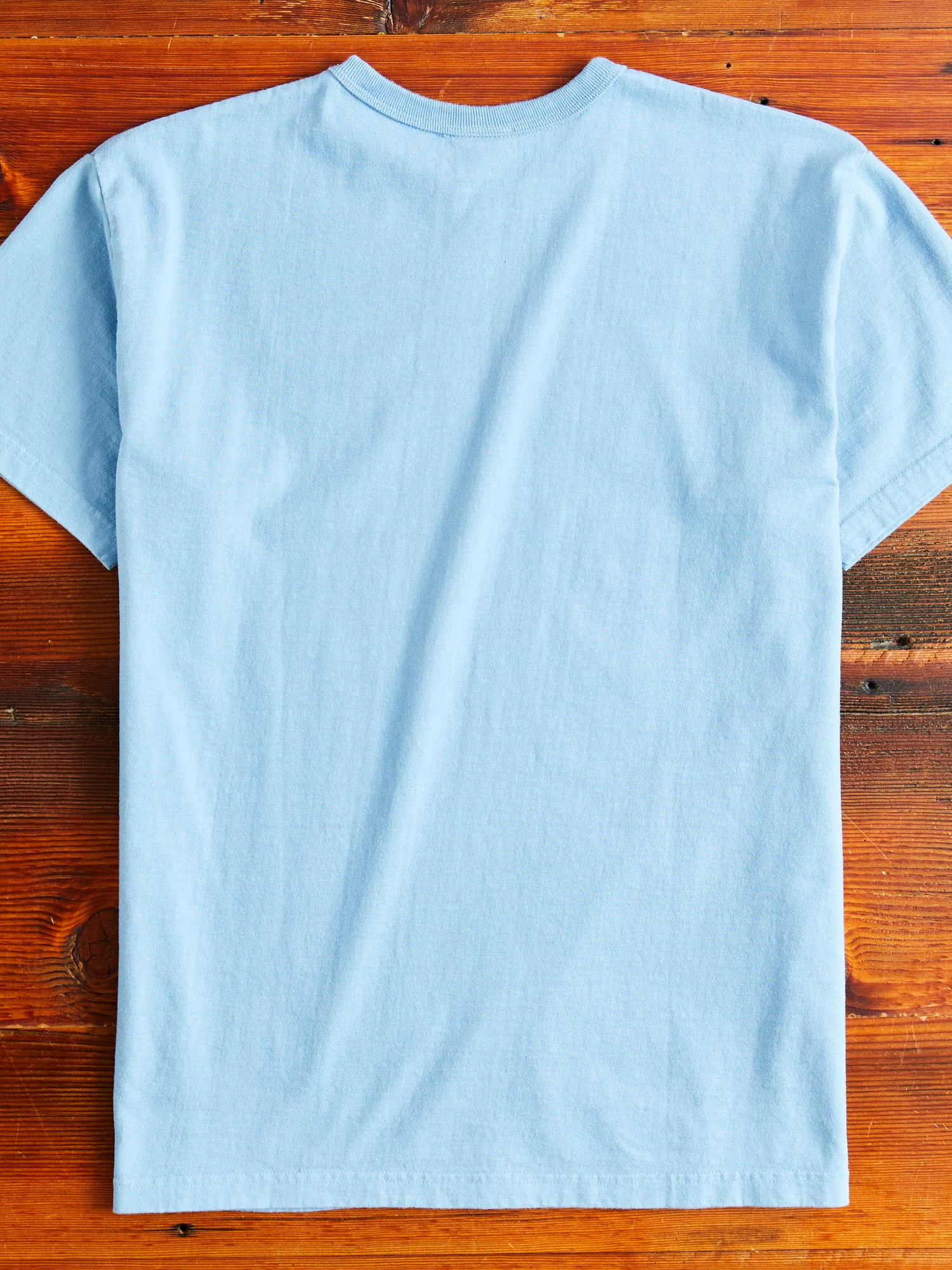 Heavyweight T-Shirt in Sax - Image 6