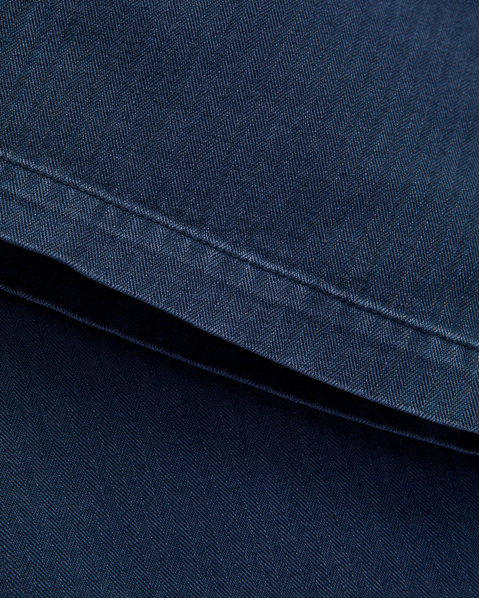 Herringbone Summer Fatigue Pants in Navy - Image 9