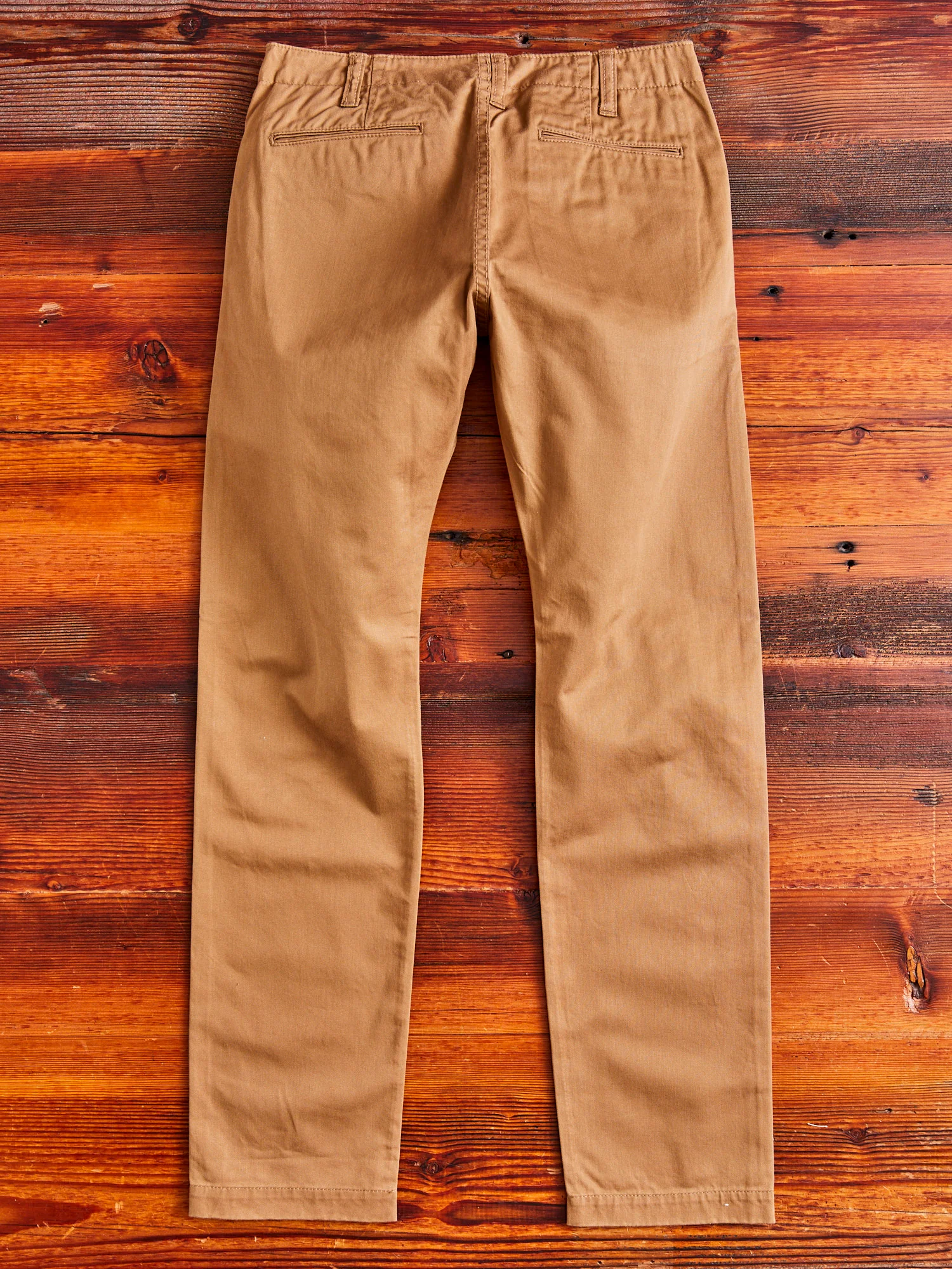 High Density Twill Chino in Camel - Image 10