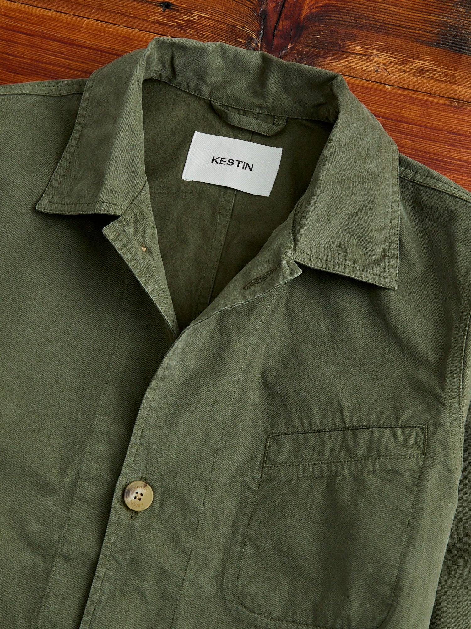 Huntly Jacket in Olive - Image 3