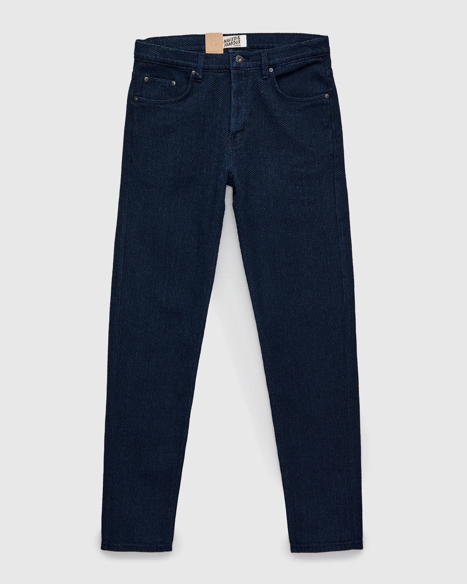 "Indigo Sashiko" 12.5oz Jacquard Denim - Easy Guy Fit - Image 2