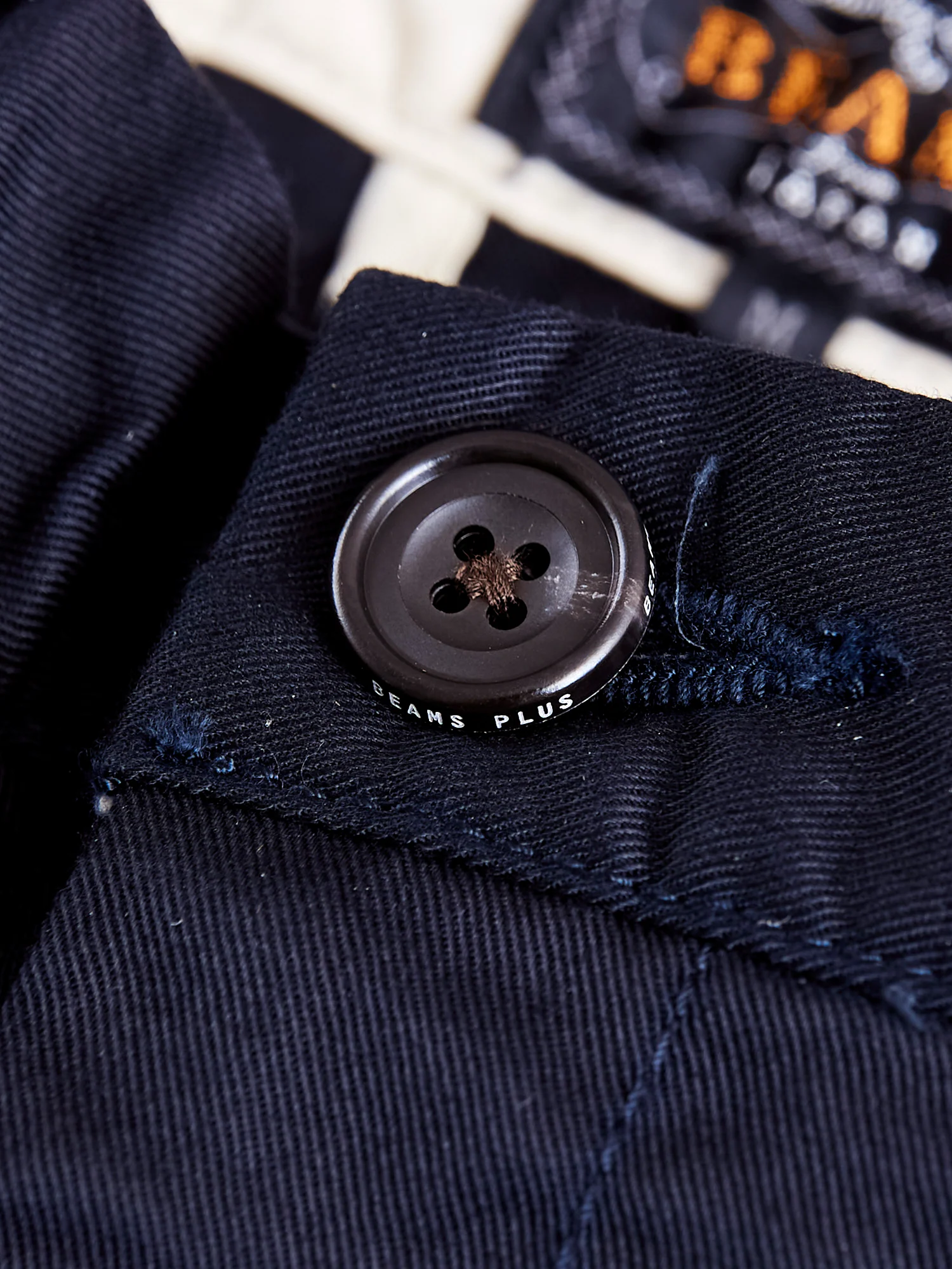 Ivy Chino Shorts in Navy - Image 4