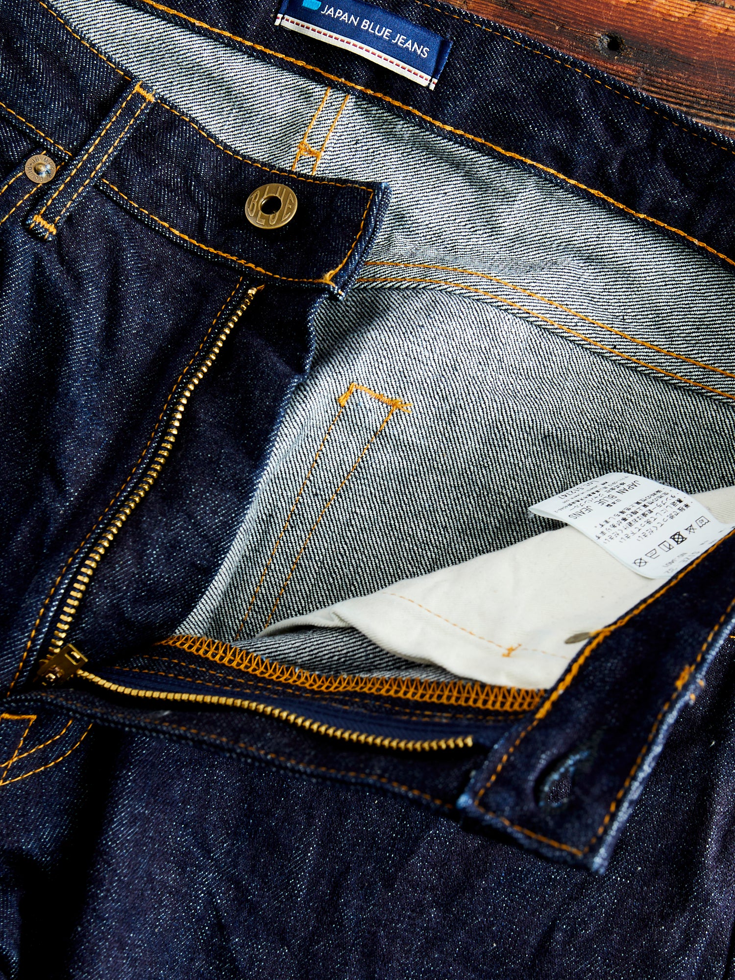 J401-IND "Circle" 14.8oz Selvedge Denim - Classic Straight Fit - Image 7