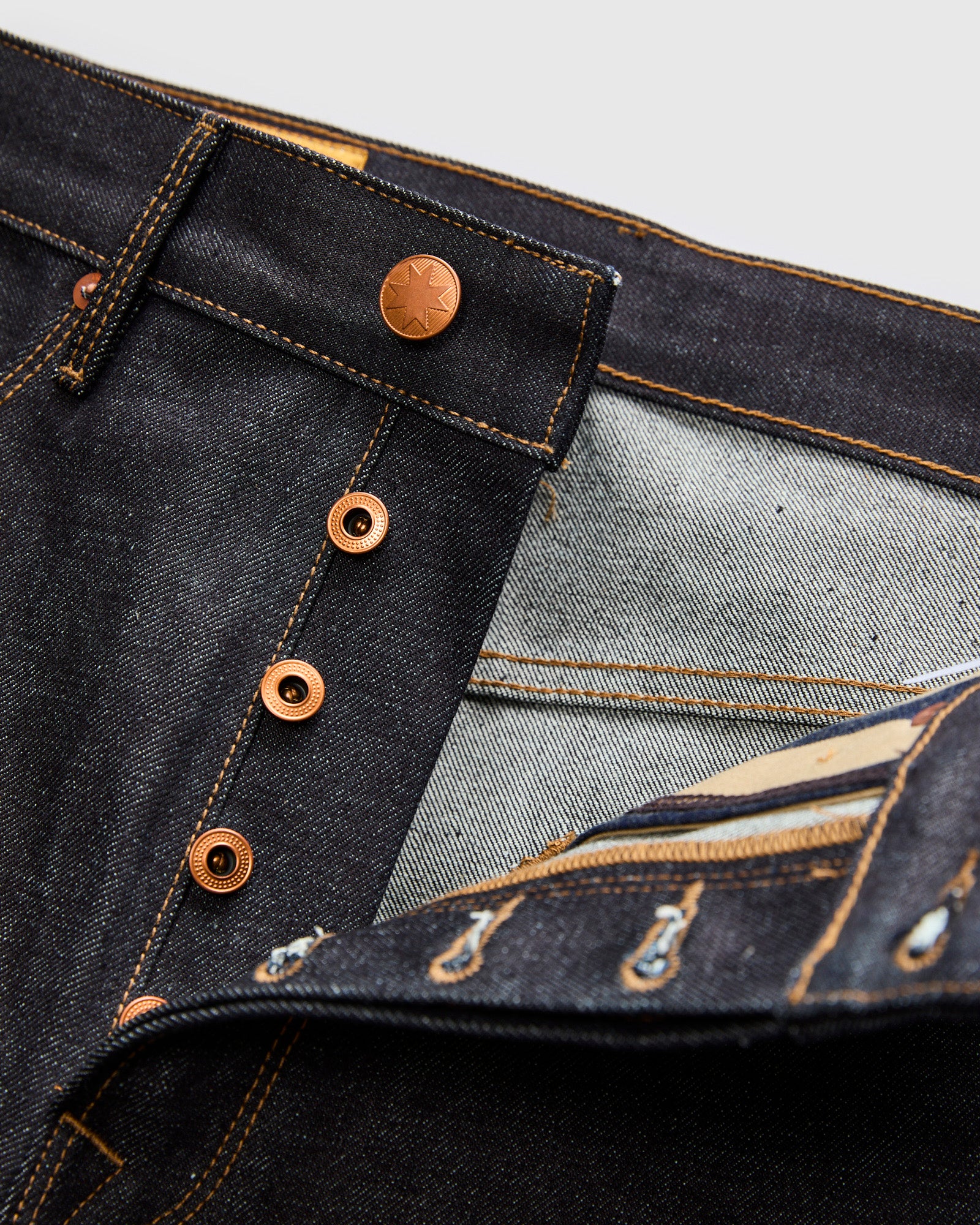 "Kaihara Modesto" 14.5oz Selvedge Denim - Wide Straight Fit - Image 7