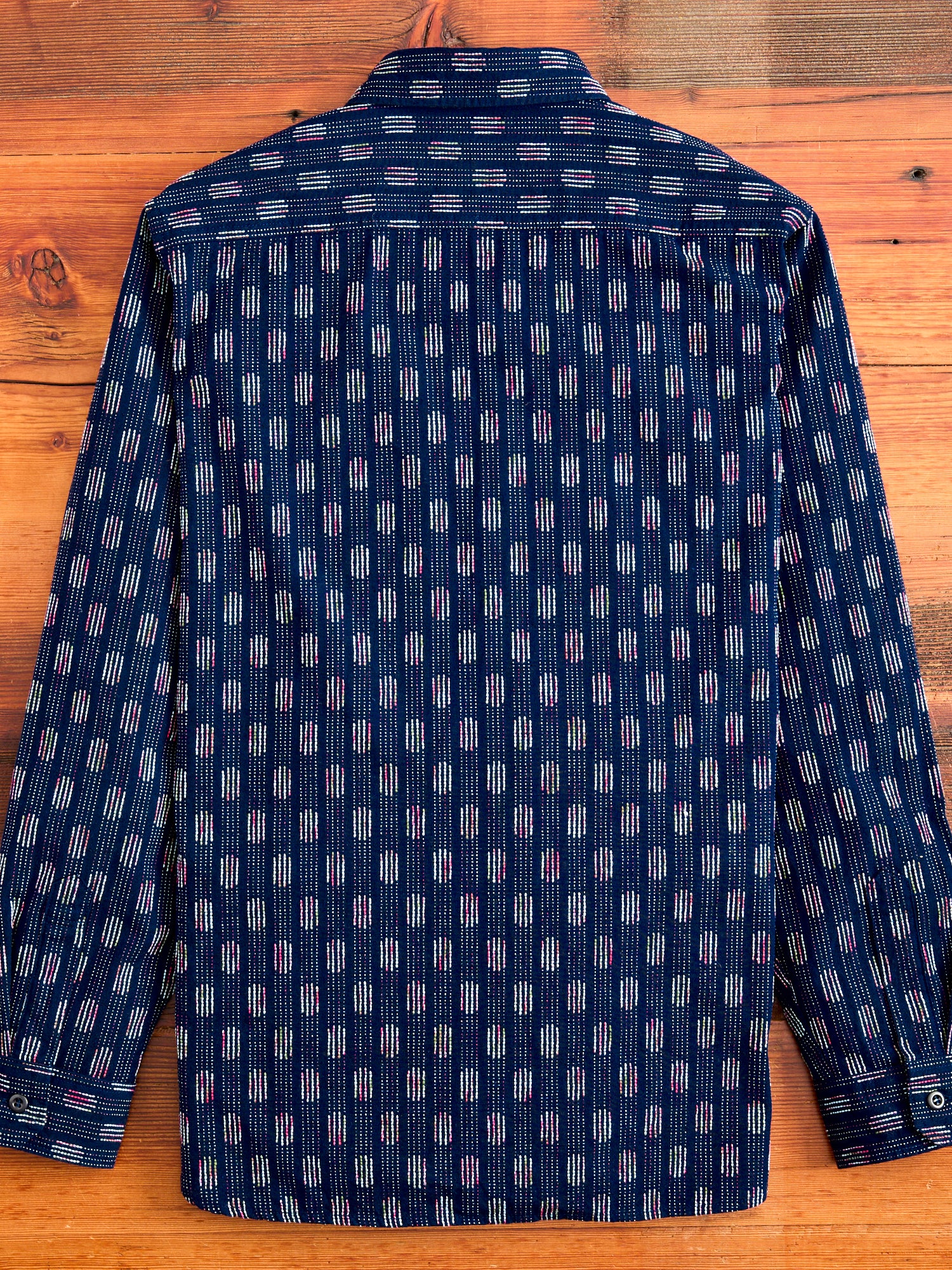 Kurume River Work Shirt in Blue - Image 3