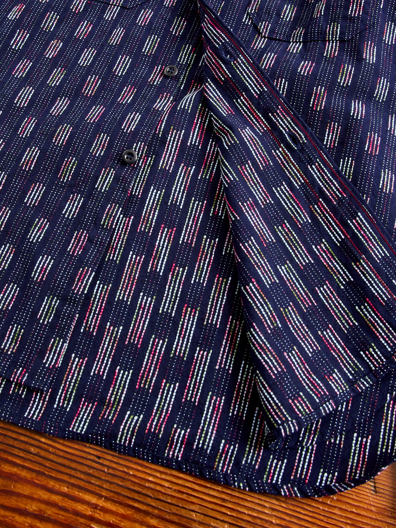 Kurume River Work Shirt in Blue - Image 8