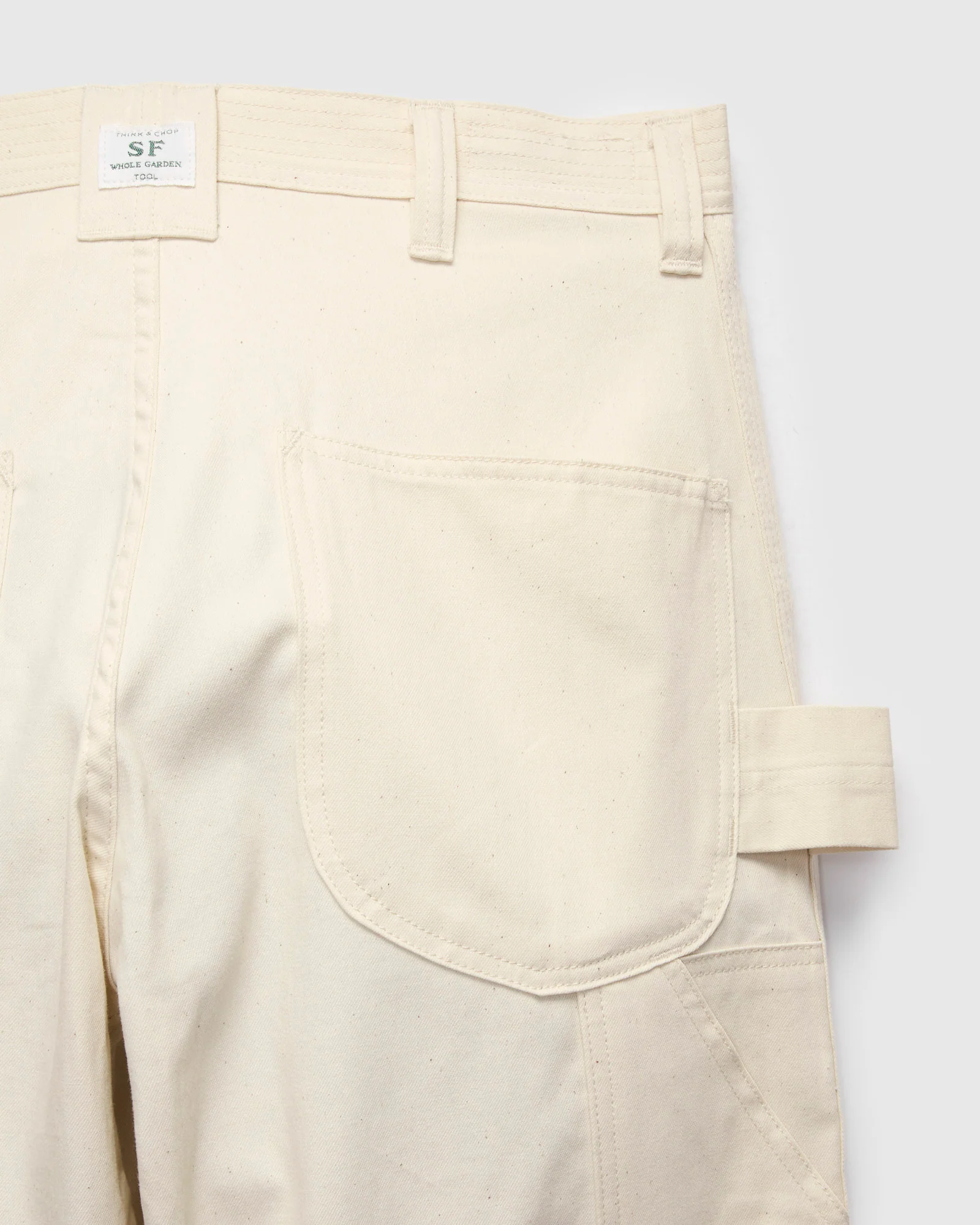 Landscaper Grown Pants in 8oz Denim Natural - Image 9