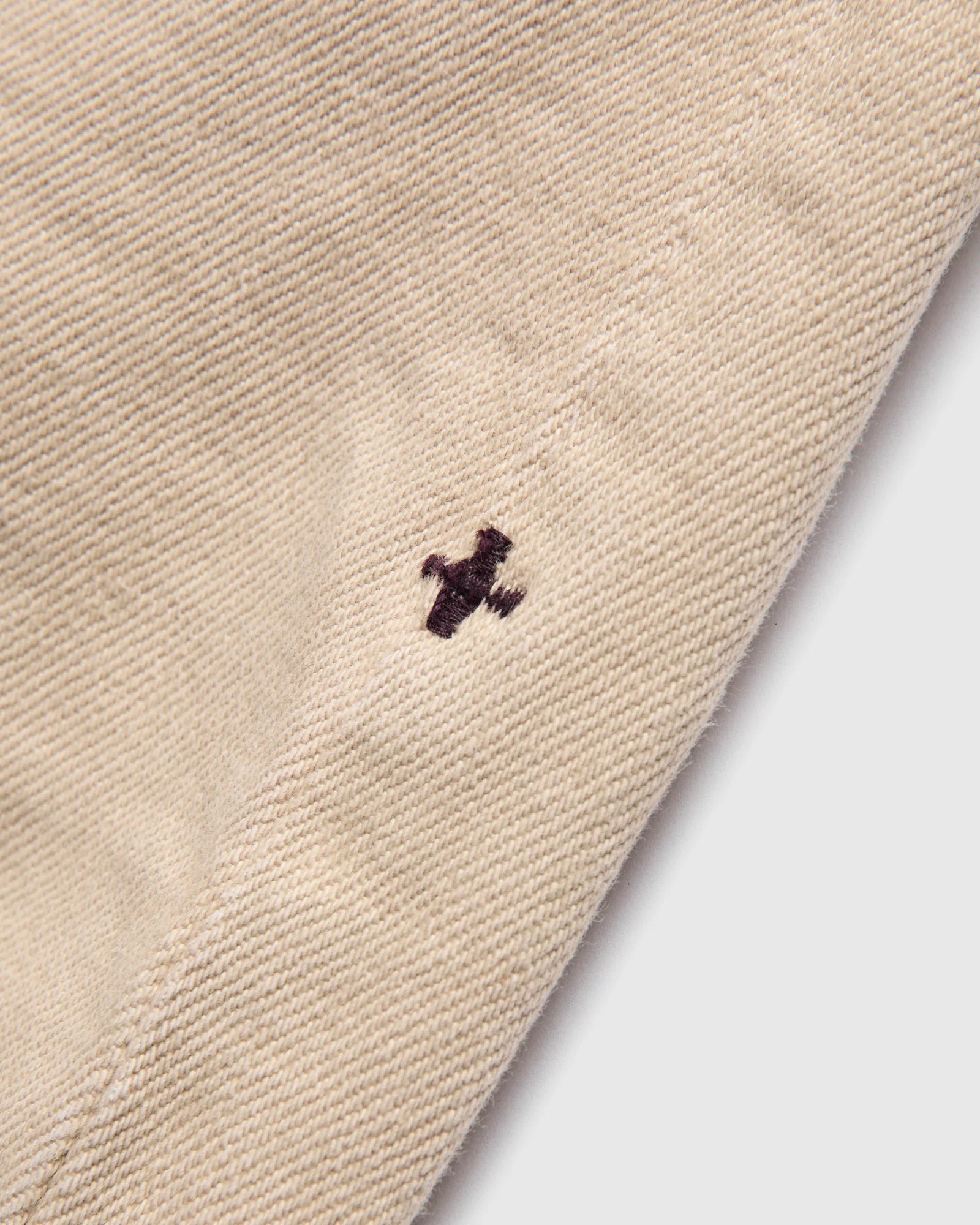 "Lewis" 14oz Stretch Selvedge Denim in Desert Rinse - Image 7