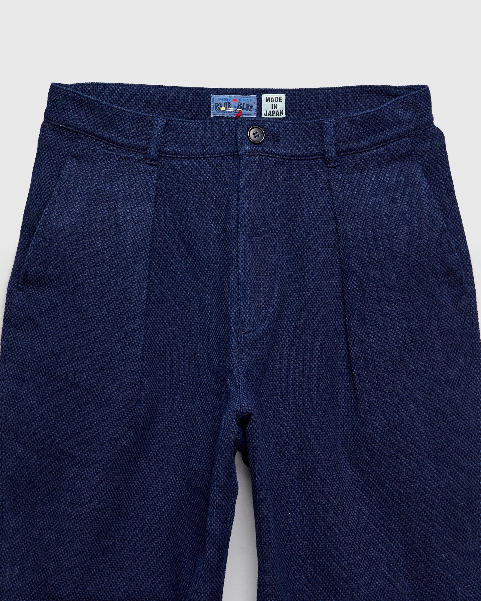 Light Sashiko Trousers in Pure Indigo - Image 3