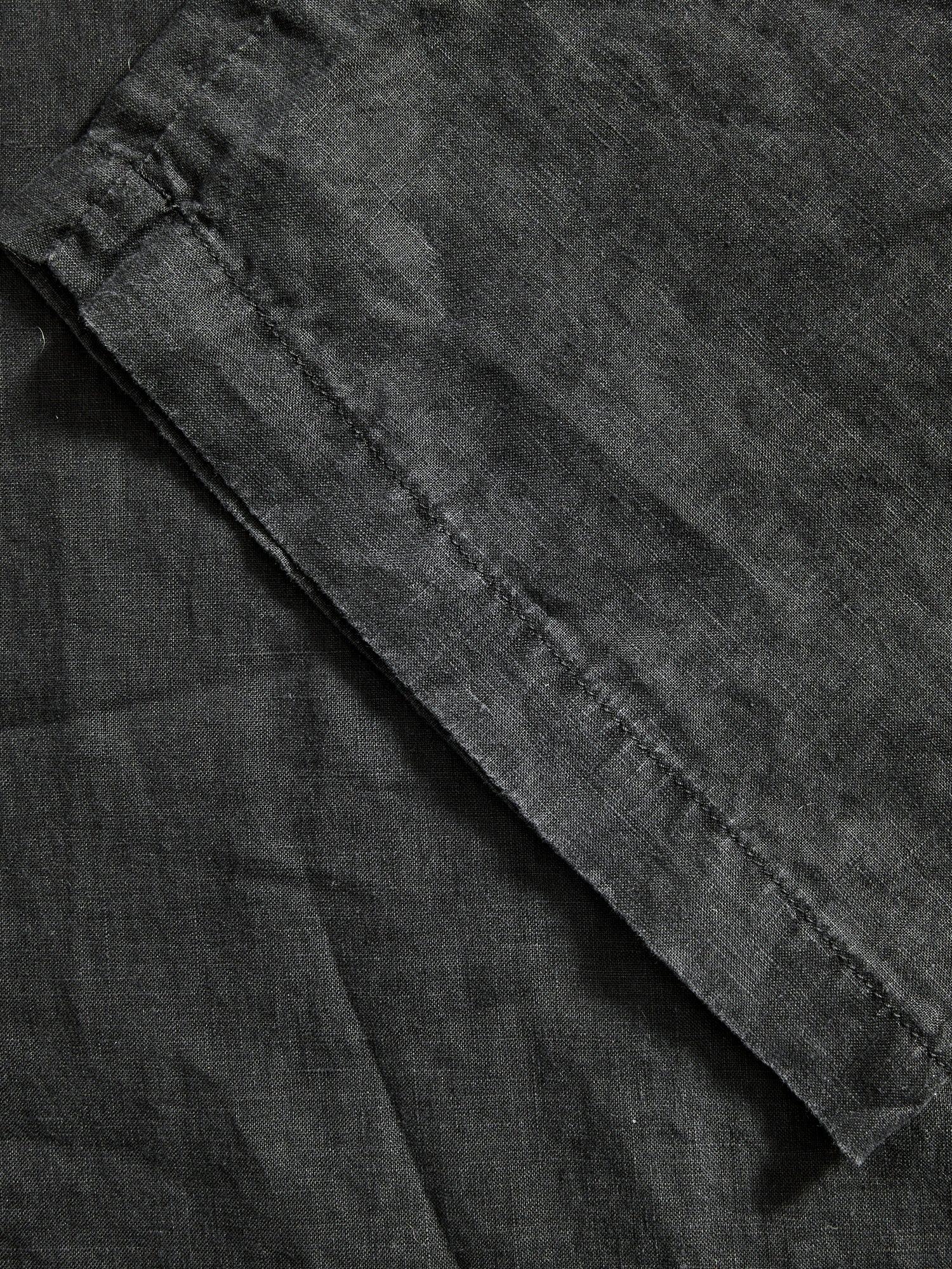 Linen Easy Pants in Black - Image 8