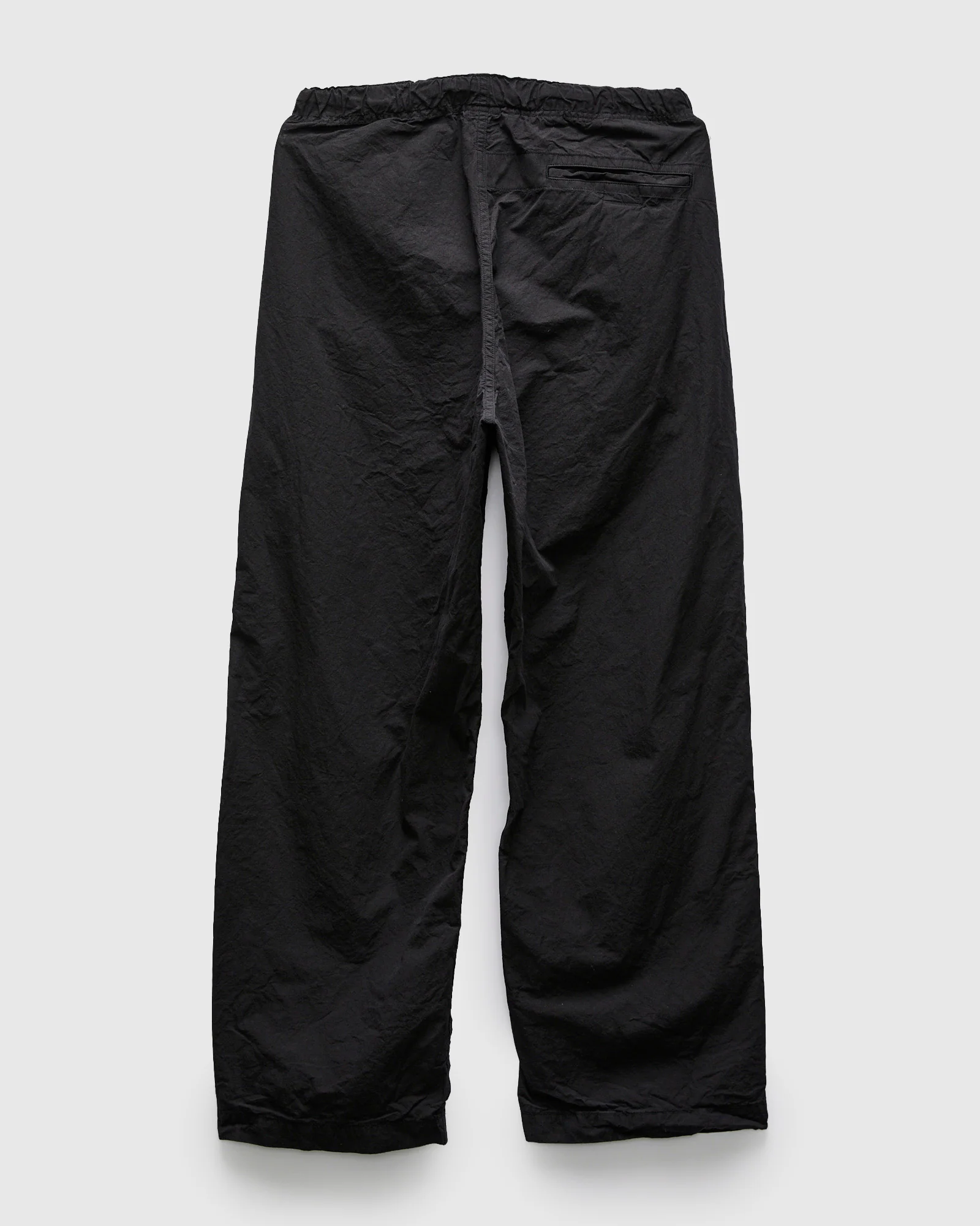 Cotton-Linen Wide Fit New Yorker Pants in Black - Image 2