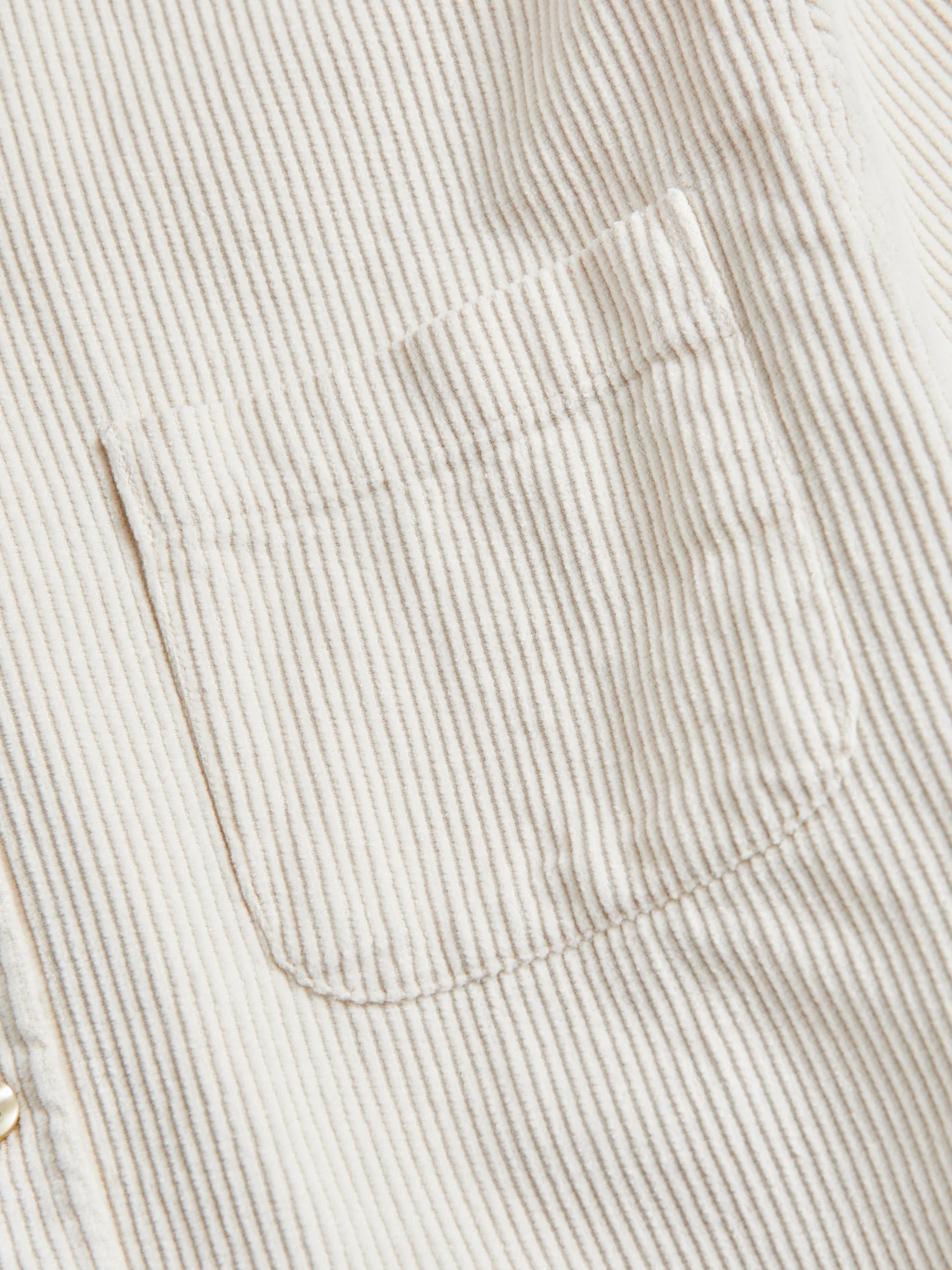 Lobo Button-Up Shirt in Ecru - Image 4