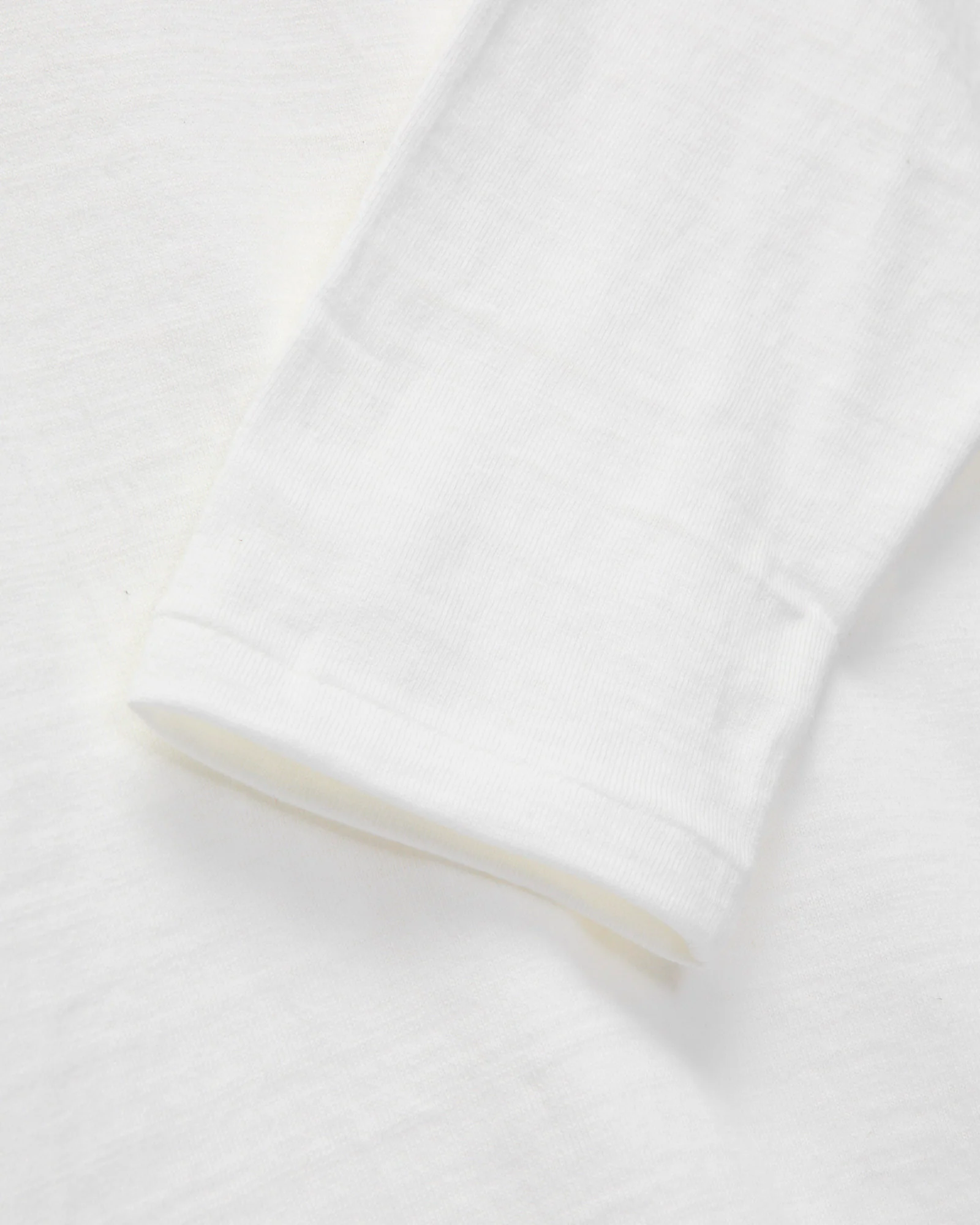 5907 Long Sleeve Henley in Off-White - Image 6