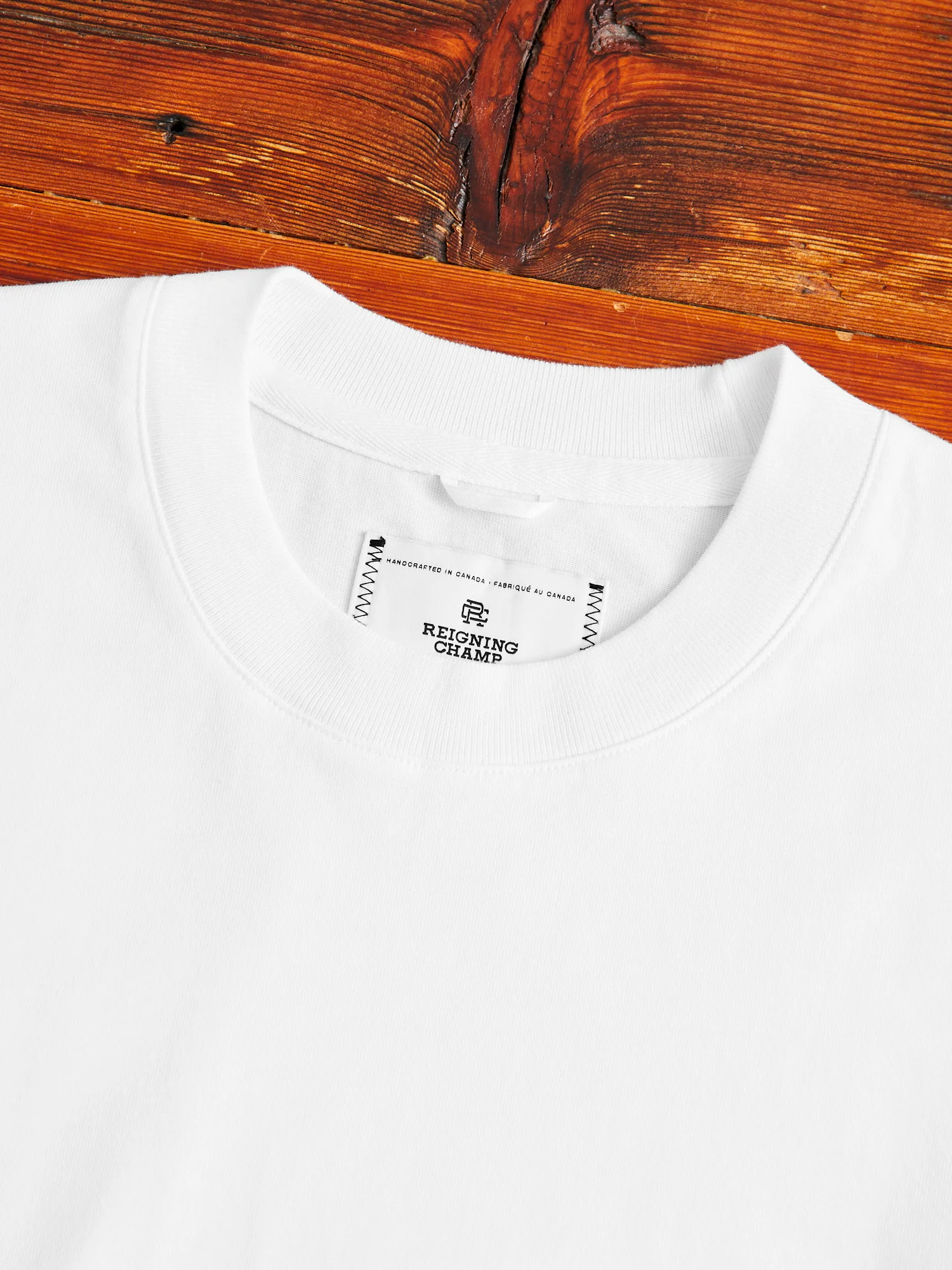 Midweight Jersey T-Shirt in White - Image 3