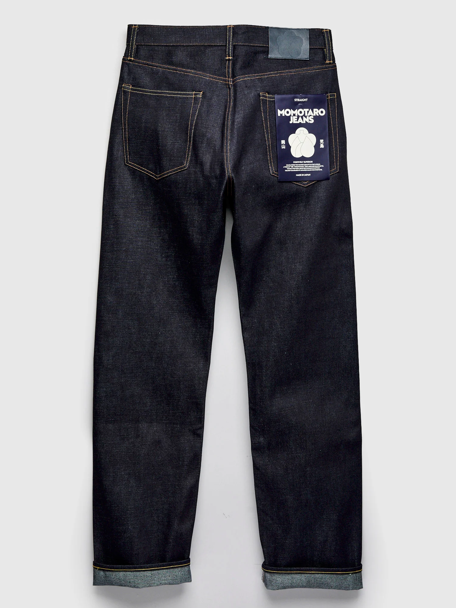 MMJB0100 "Standard" 14.7oz Indigo Selvedge Denim - Straight Fit - Image 3