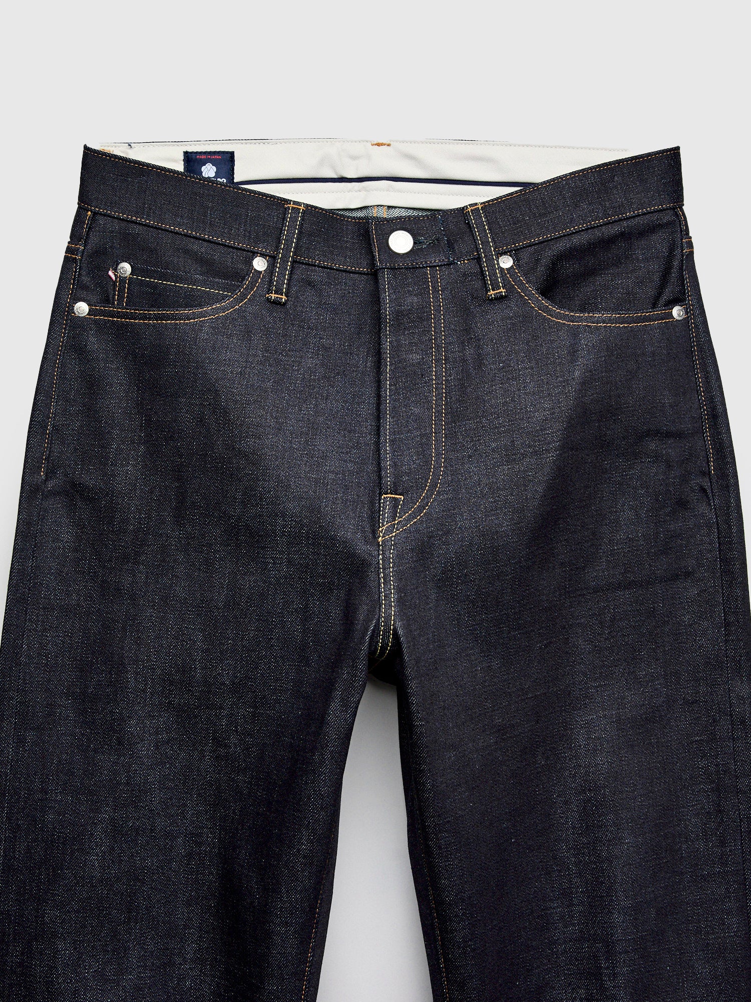 MMJB0100 "Standard" 14.7oz Indigo Selvedge Denim - Straight Fit - Image 6