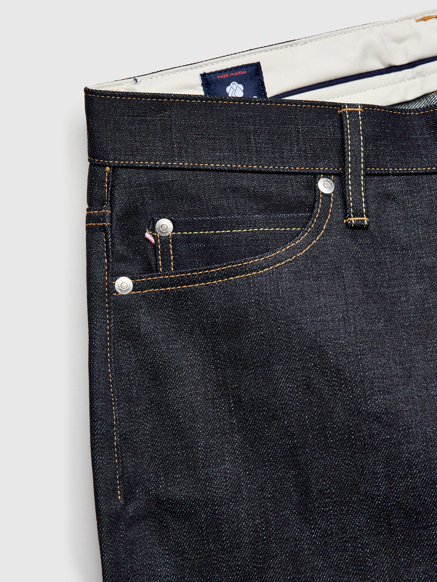 MMJB0100 "Standard" 14.7oz Indigo Selvedge Denim - Straight Fit - Image 7