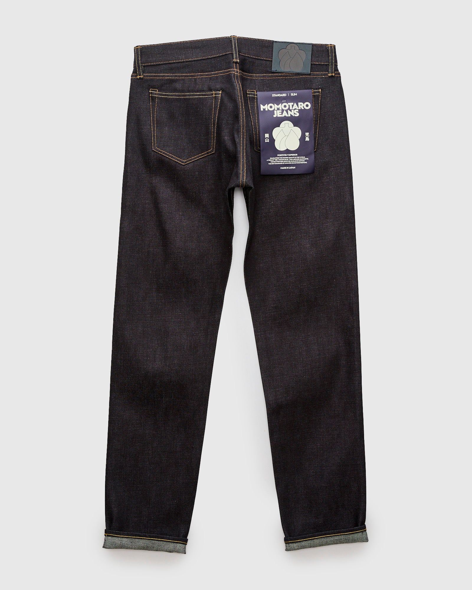 MMJB0300 "Standard" 14.7oz Indigo Selvedge Denim - Slim Fit - Image 3