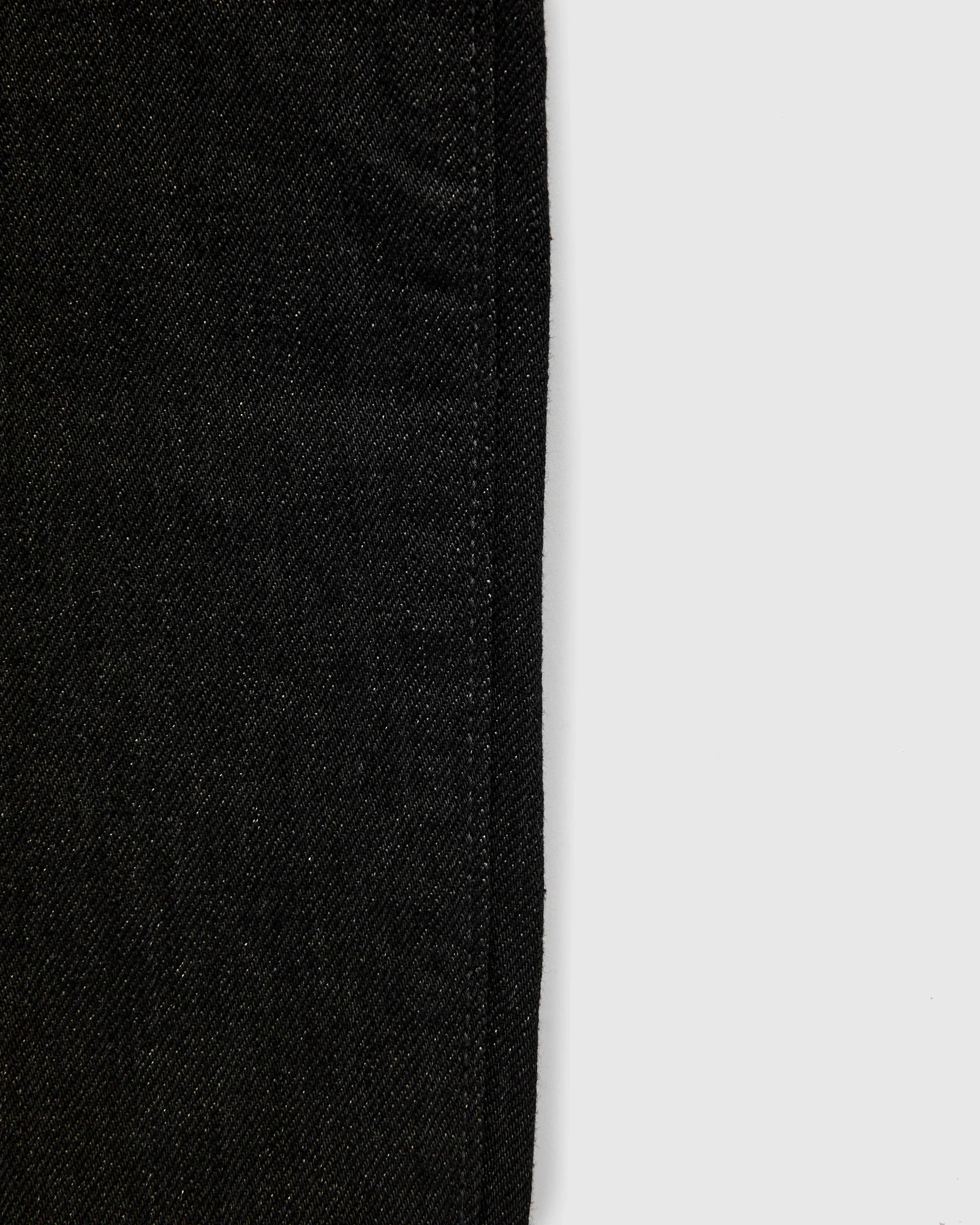 MMJZ1101 "Classic" 15.7oz Black Selvedge Denim - Straight Fit - Image 11